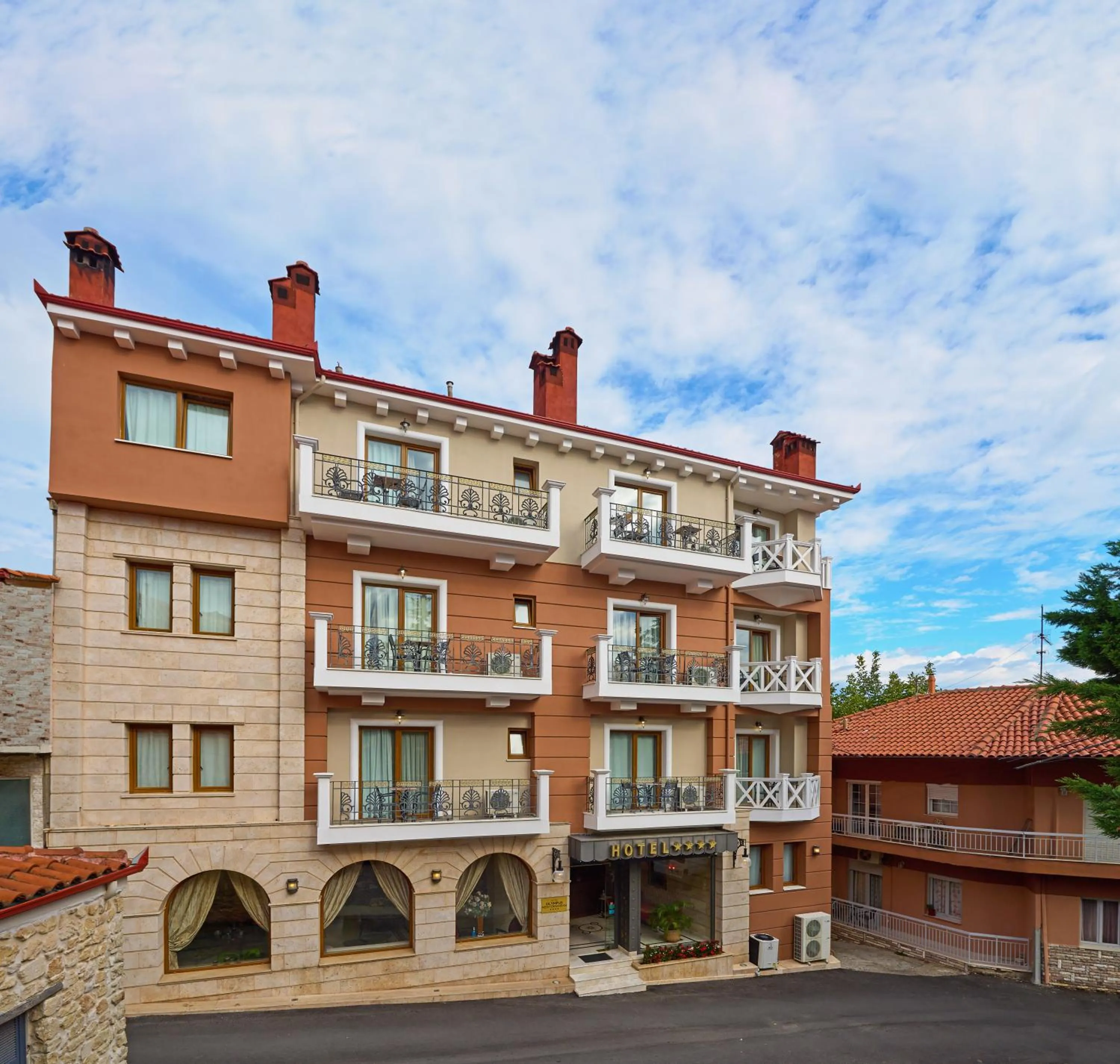 Property building in Olympus Mediterranean Boutique Hotel