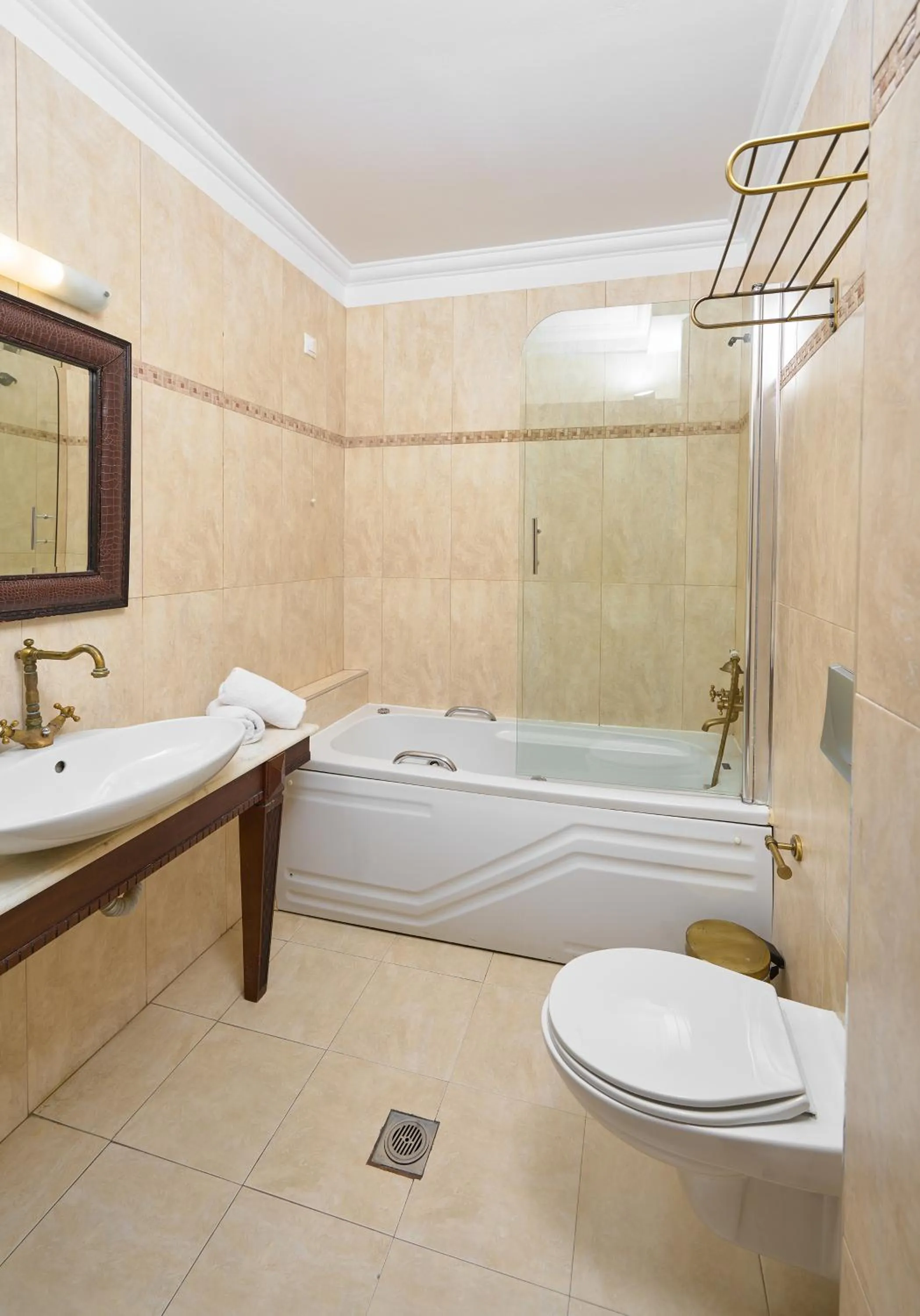 Bathroom in Olympus Mediterranean Boutique Hotel