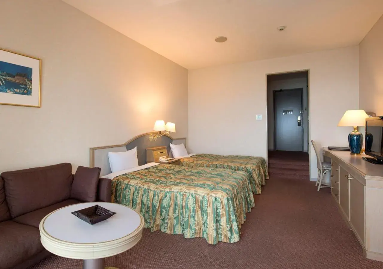 Bed in Izumigo Hotel Altia Toba Bed in Izumigo Hotel Altia Toba