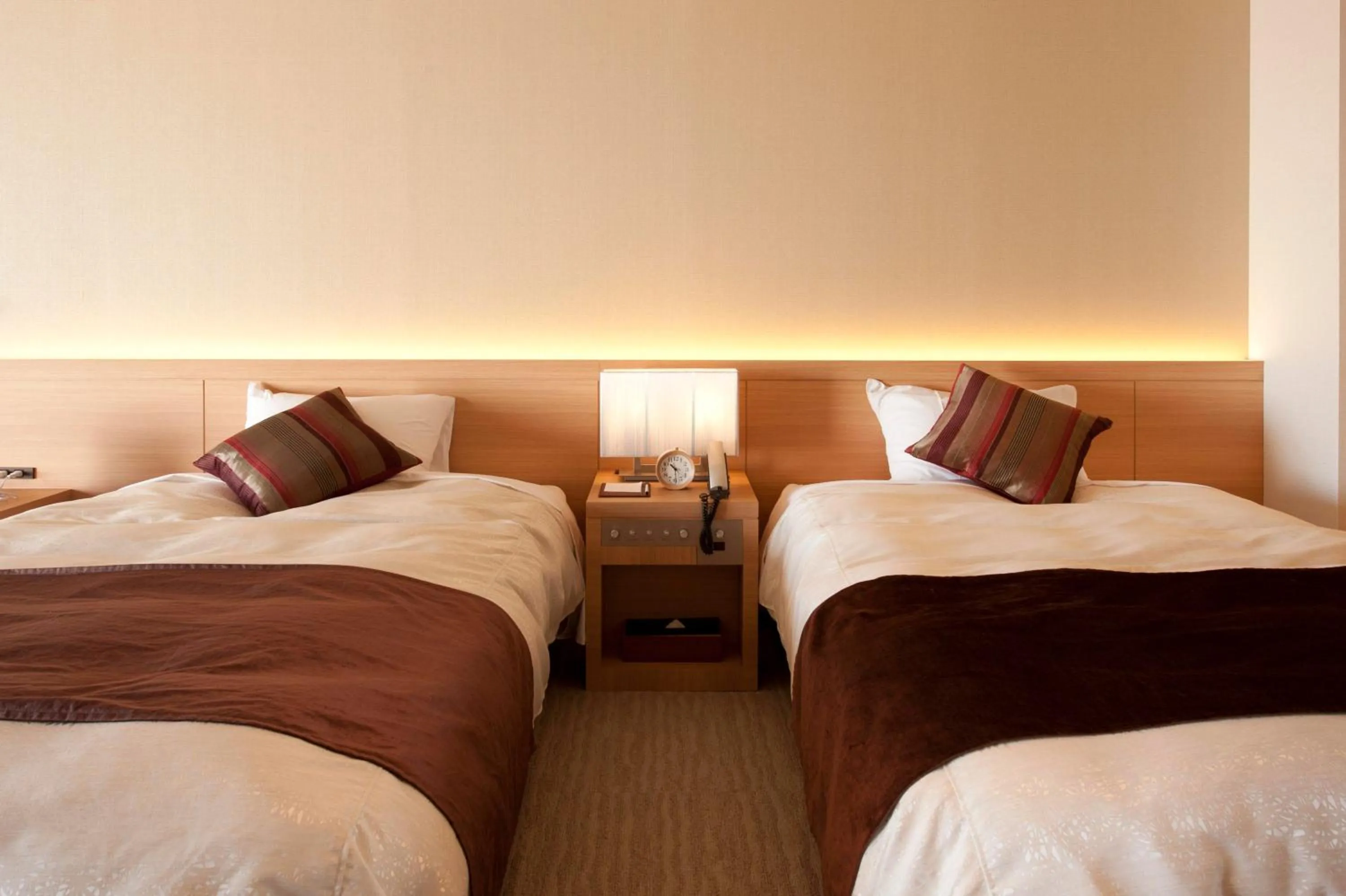 Bed in Izumigo Hotel Altia Toba