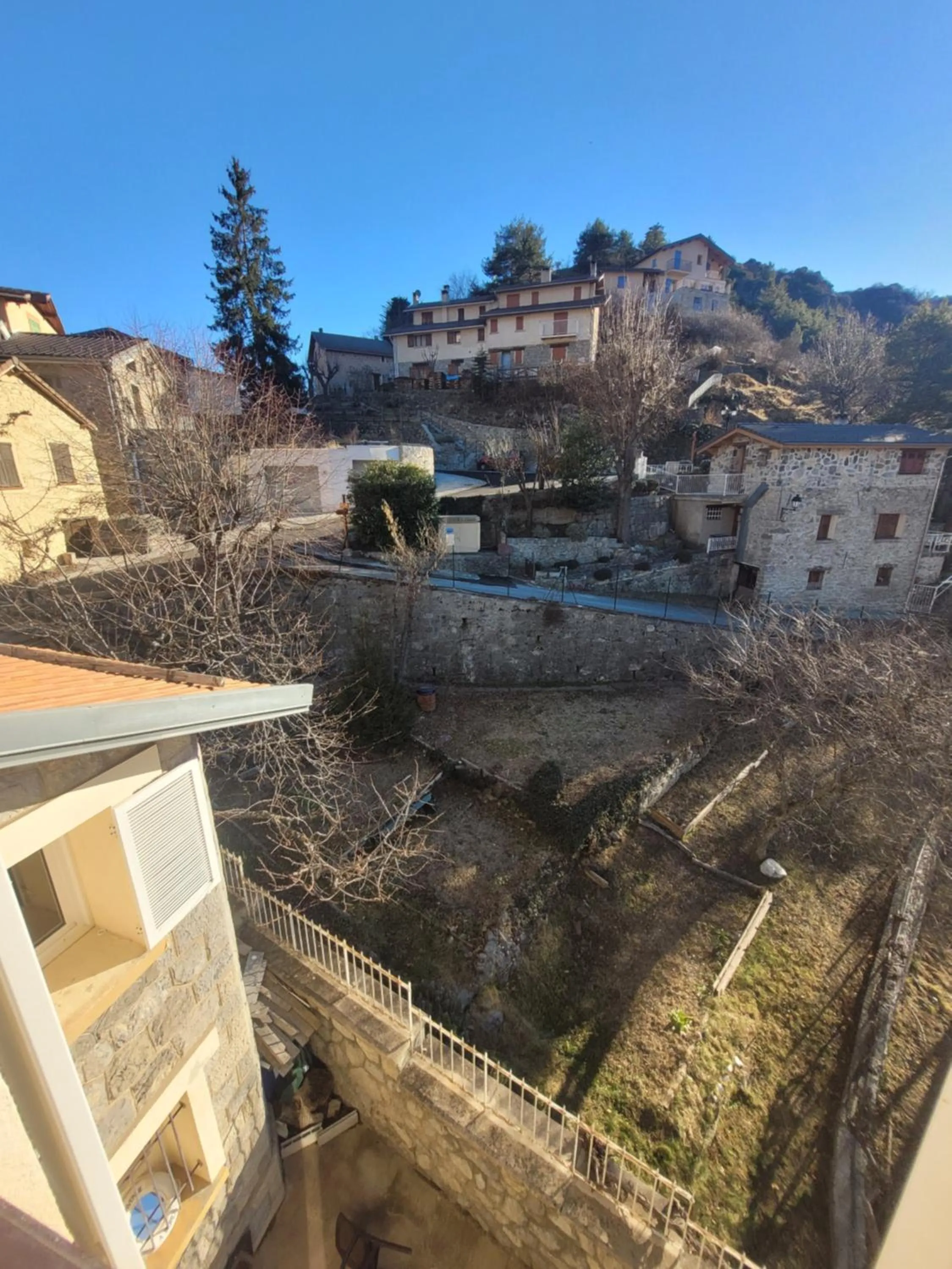 Balcony/Terrace in Hostellerie de Rimplas