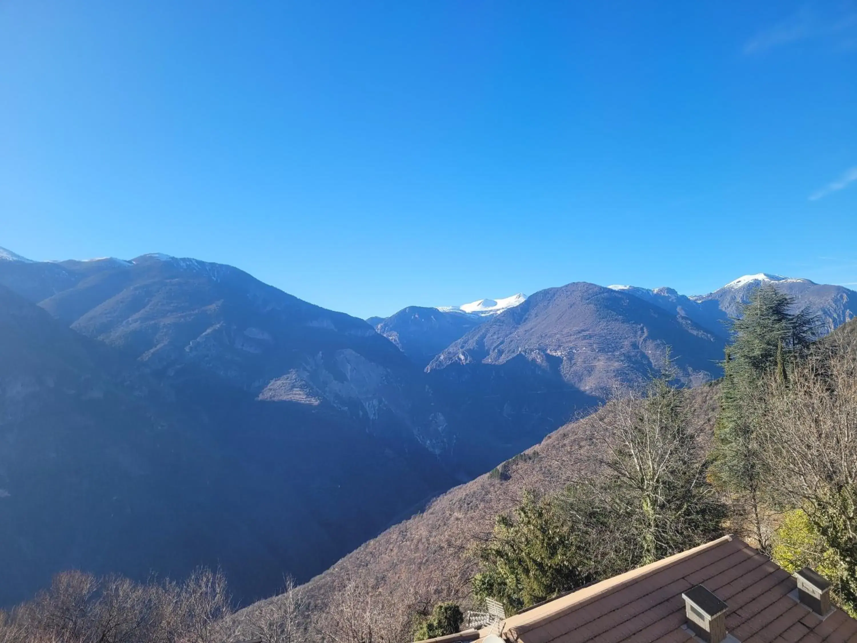 Natural landscape in Hostellerie de Rimplas Natural landscape in Hostellerie de Rimplas