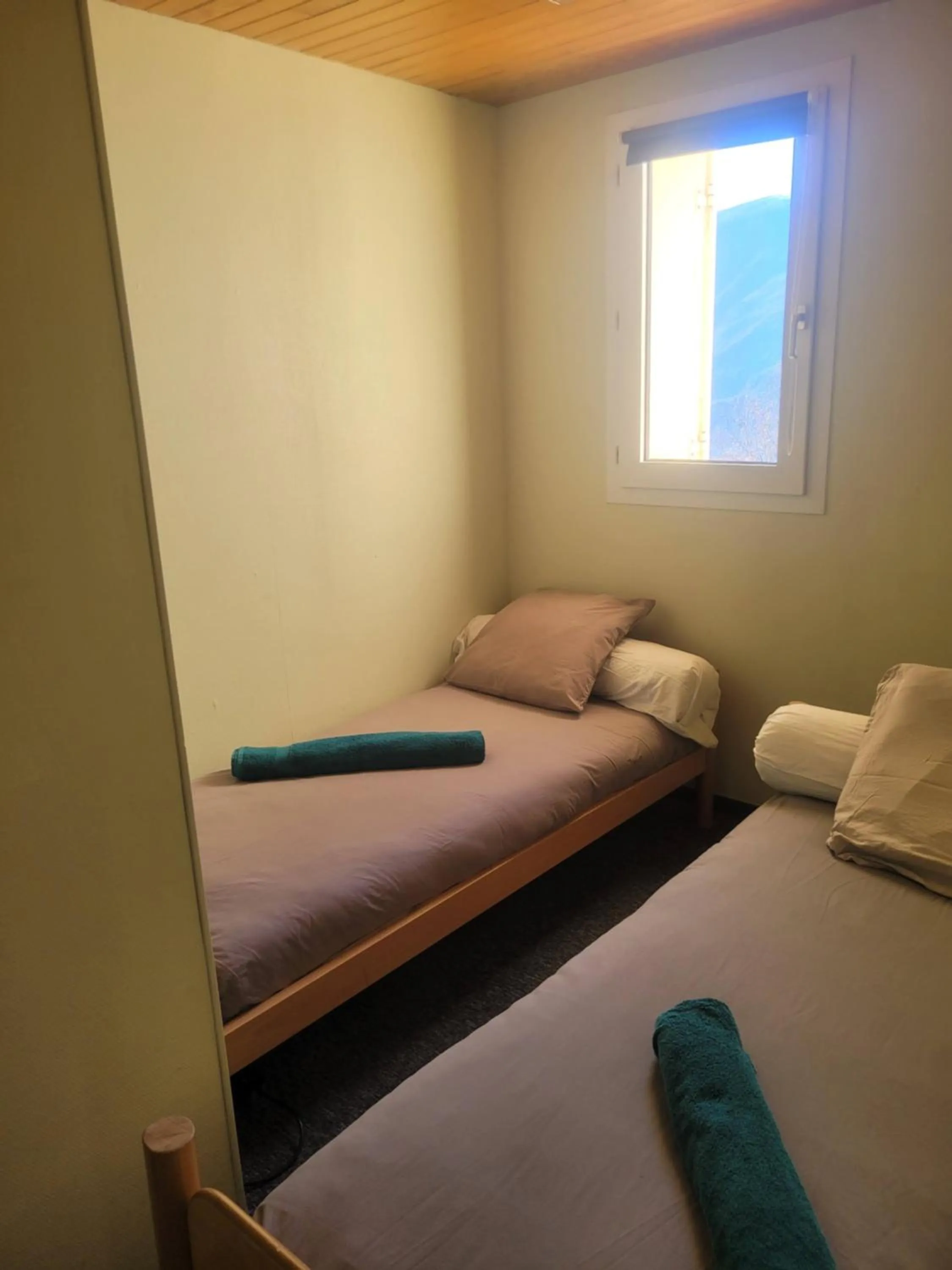 Bed in Hostellerie de Rimplas