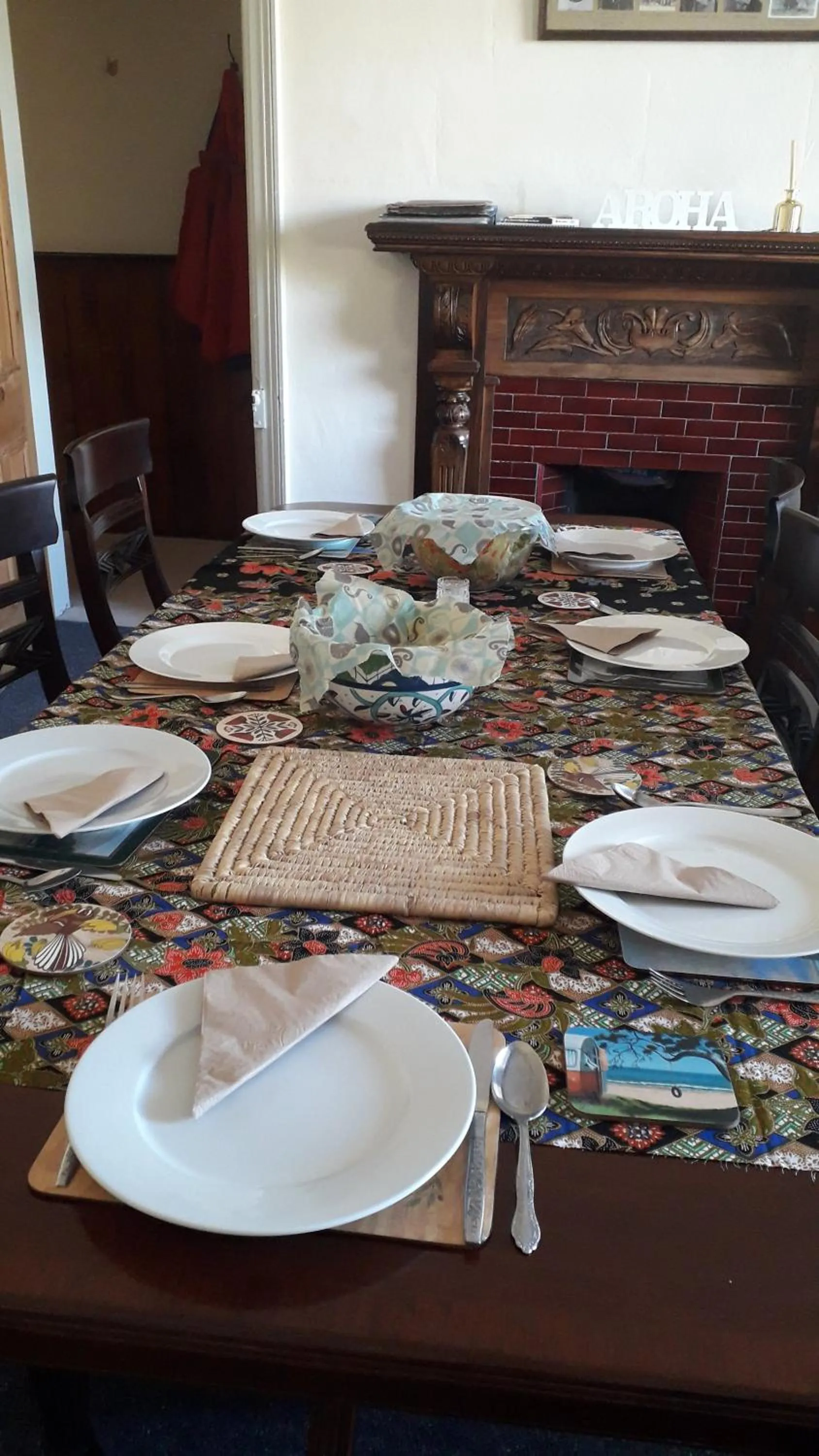 Dining area in Western House B&B Kurow