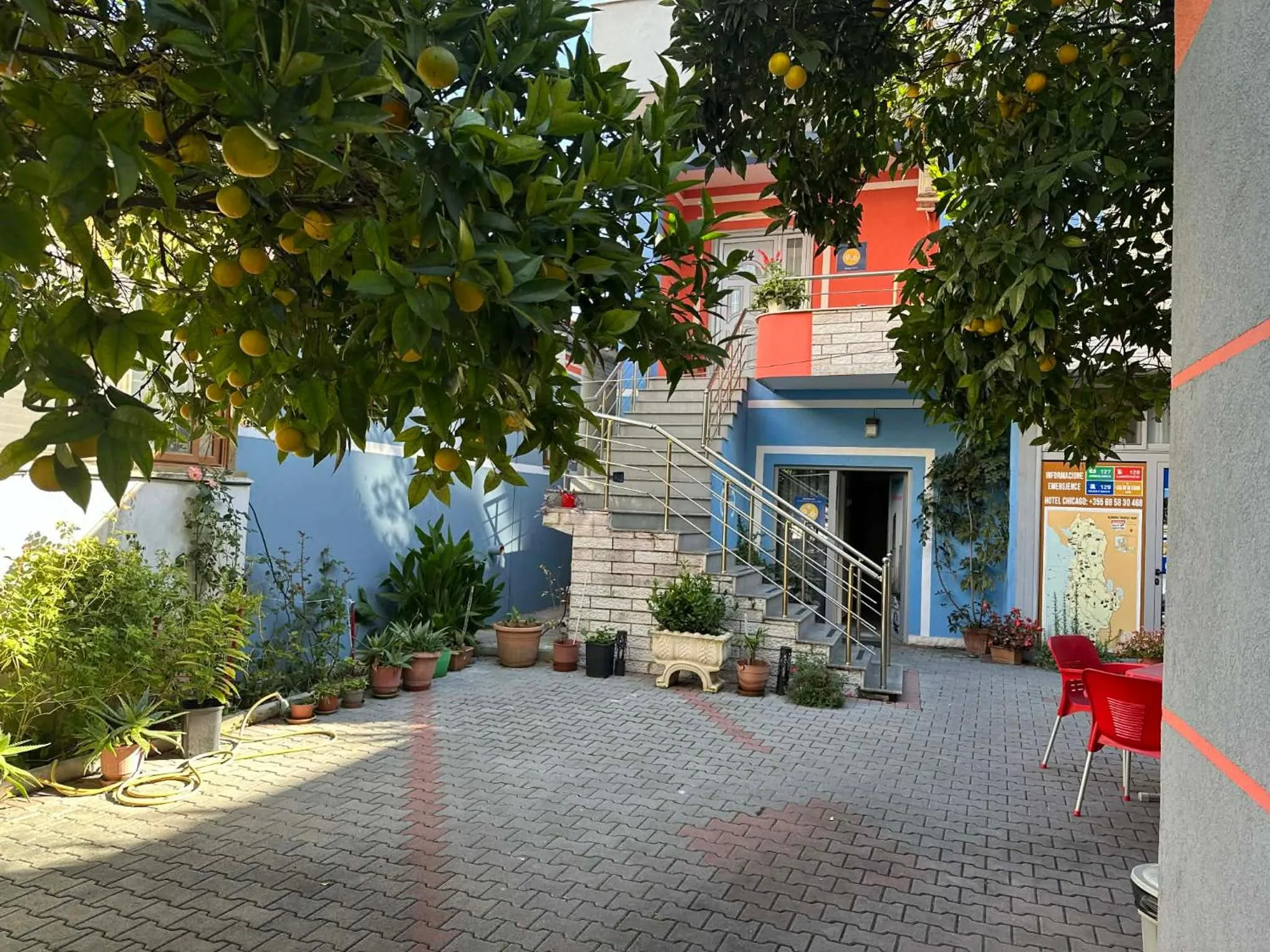 Property building in Chicago hotel