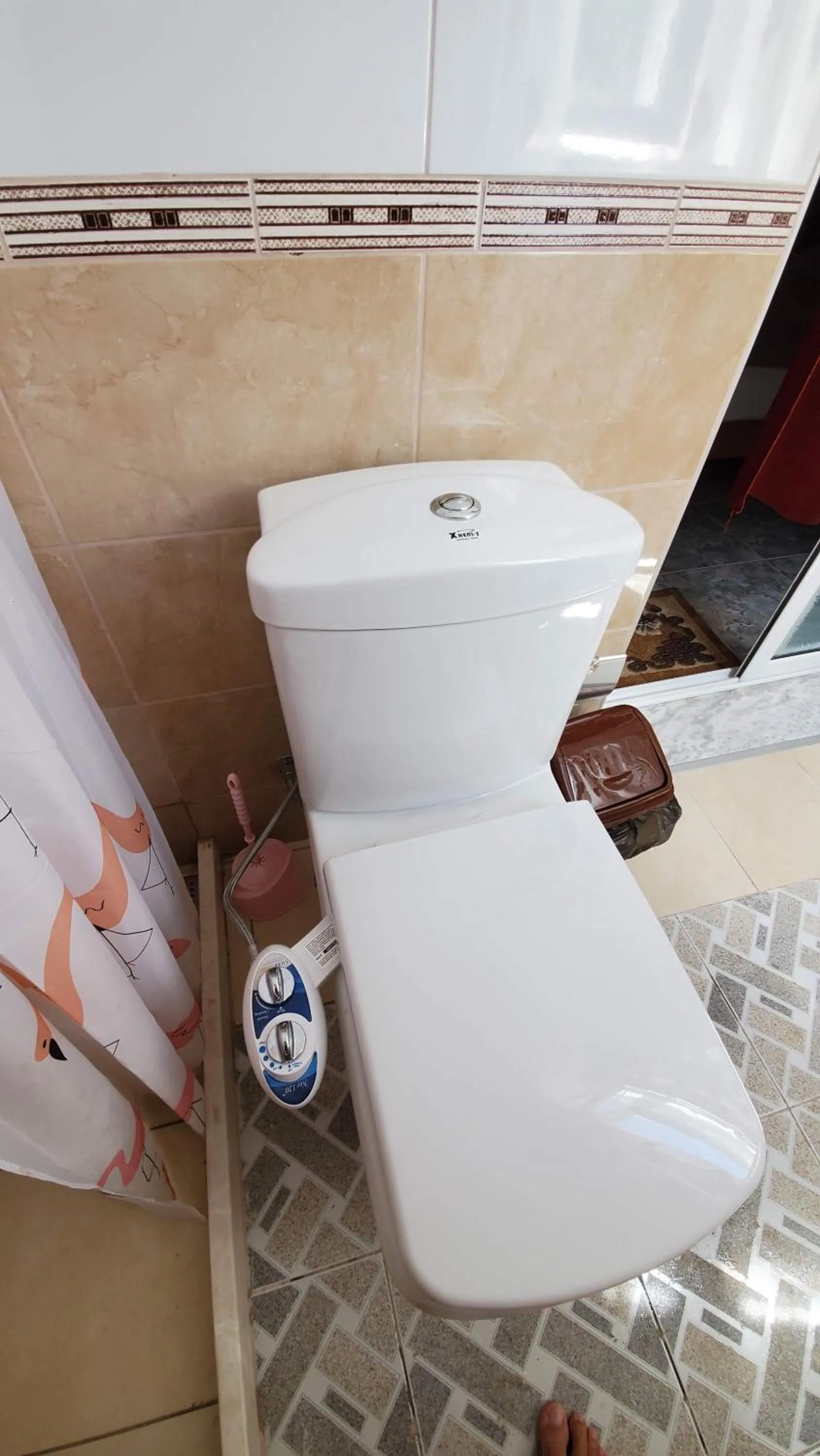 Bathroom in Chicago hotel