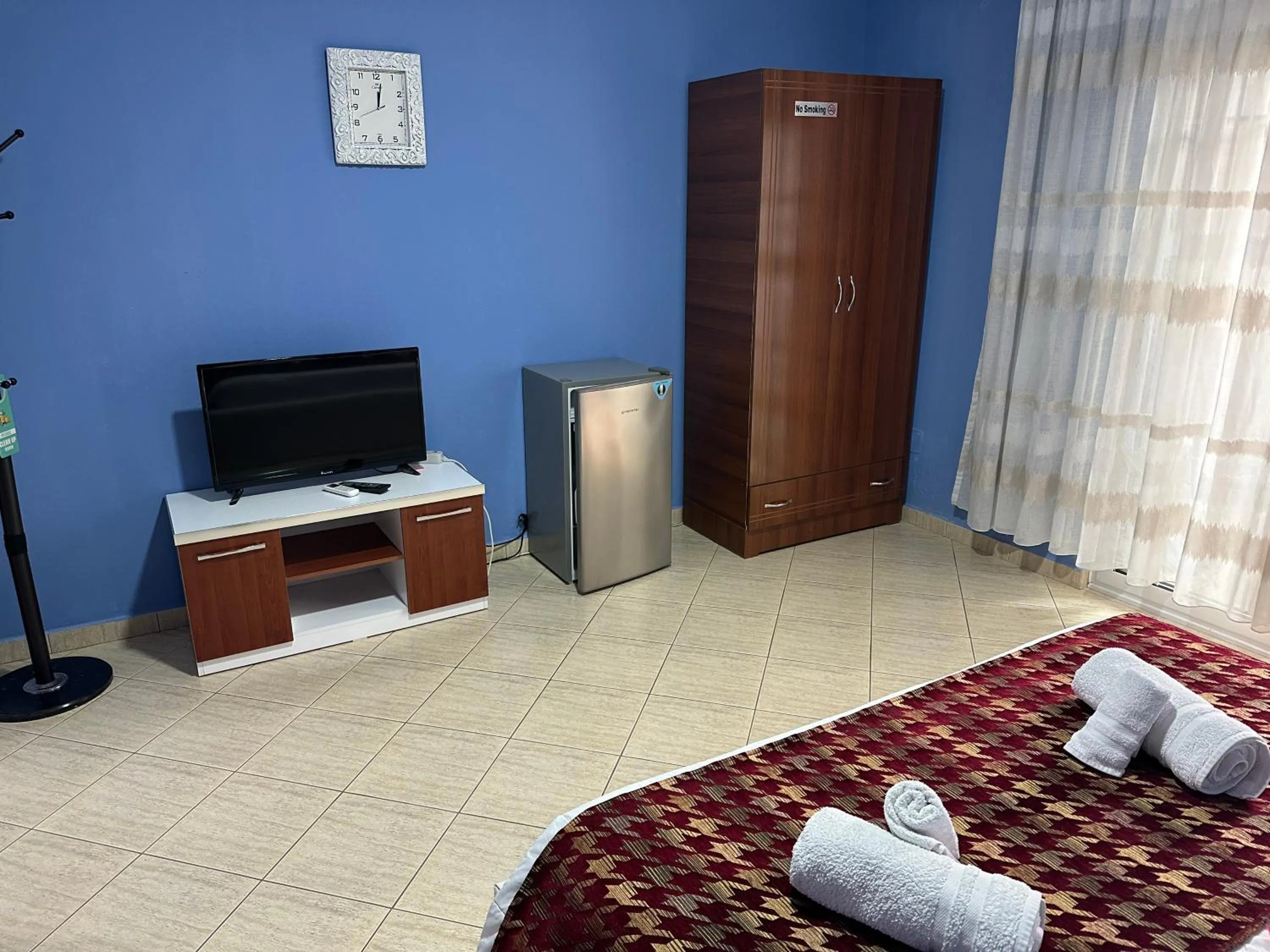 Bed in Chicago hotel