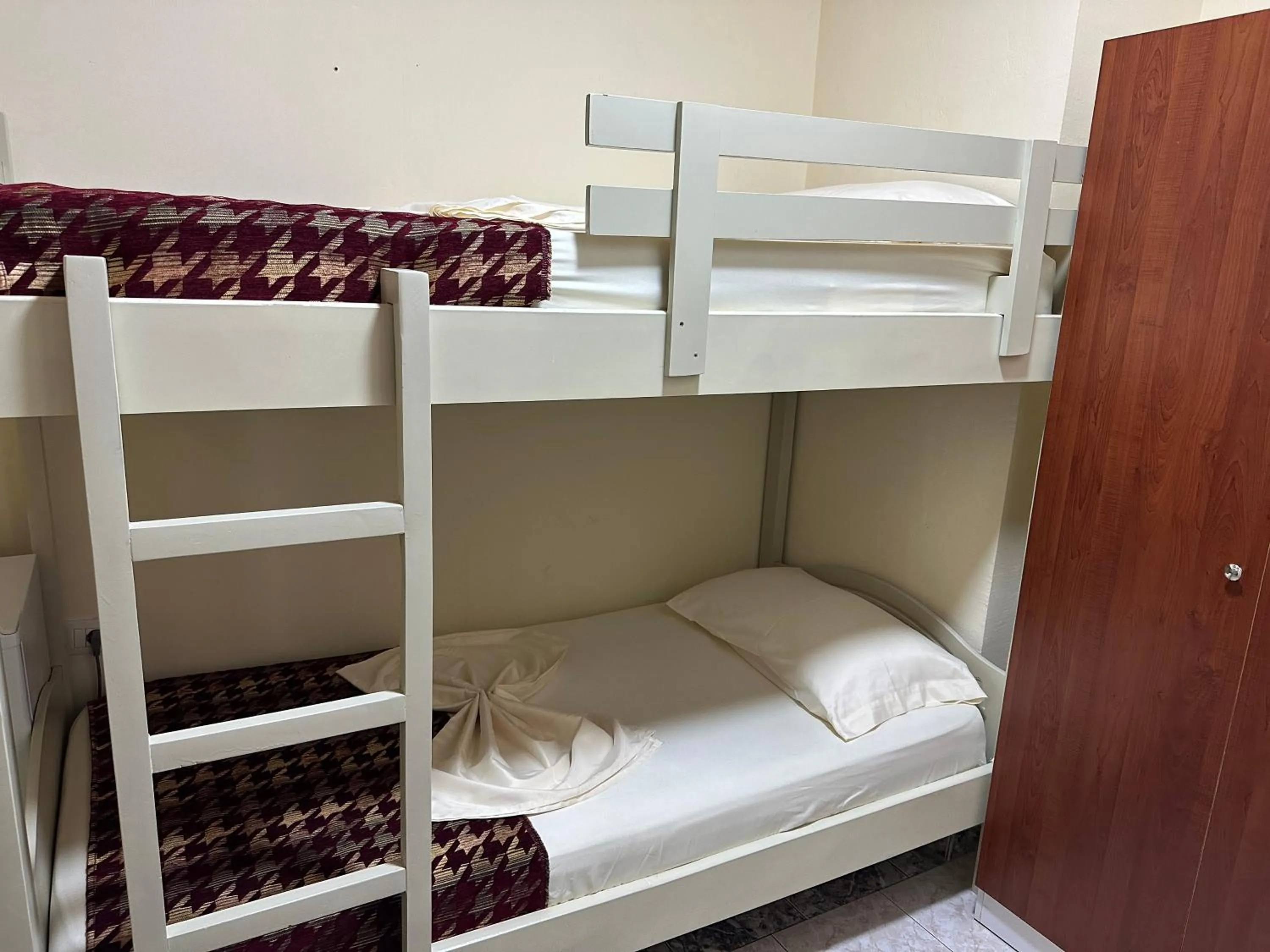 Bed in Chicago hotel