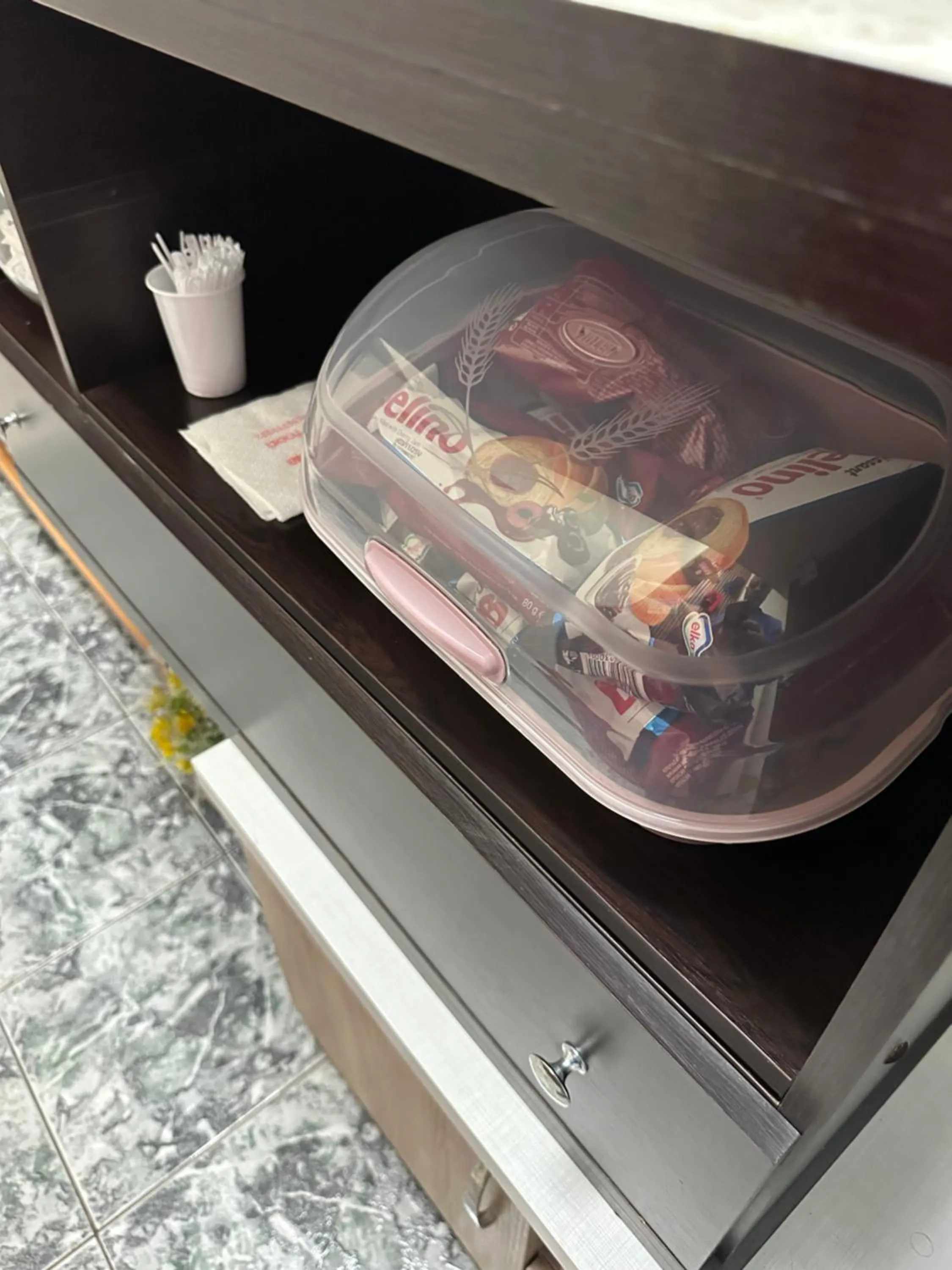 Kitchen or kitchenette in Chicago hotel