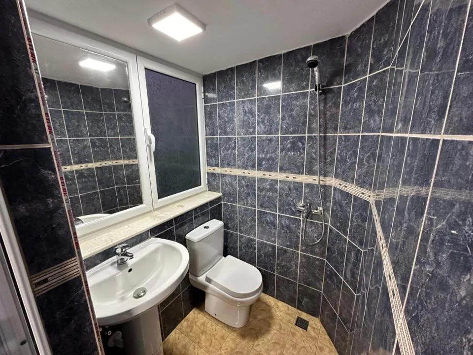 Bathroom in Chicago hotel