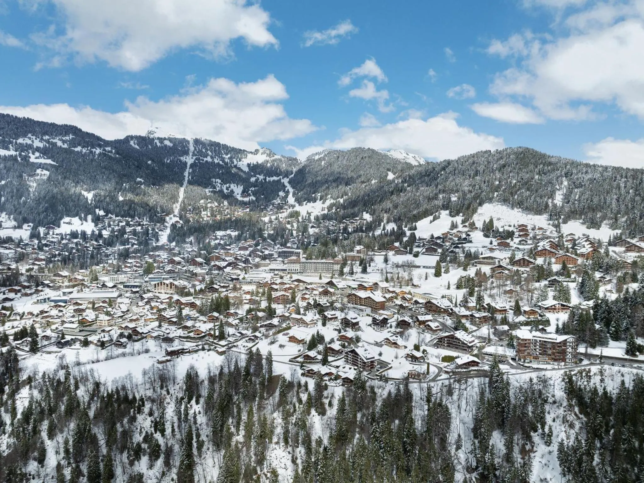 Bird's eye view in Chalet Saint Piran-1 by Interhome