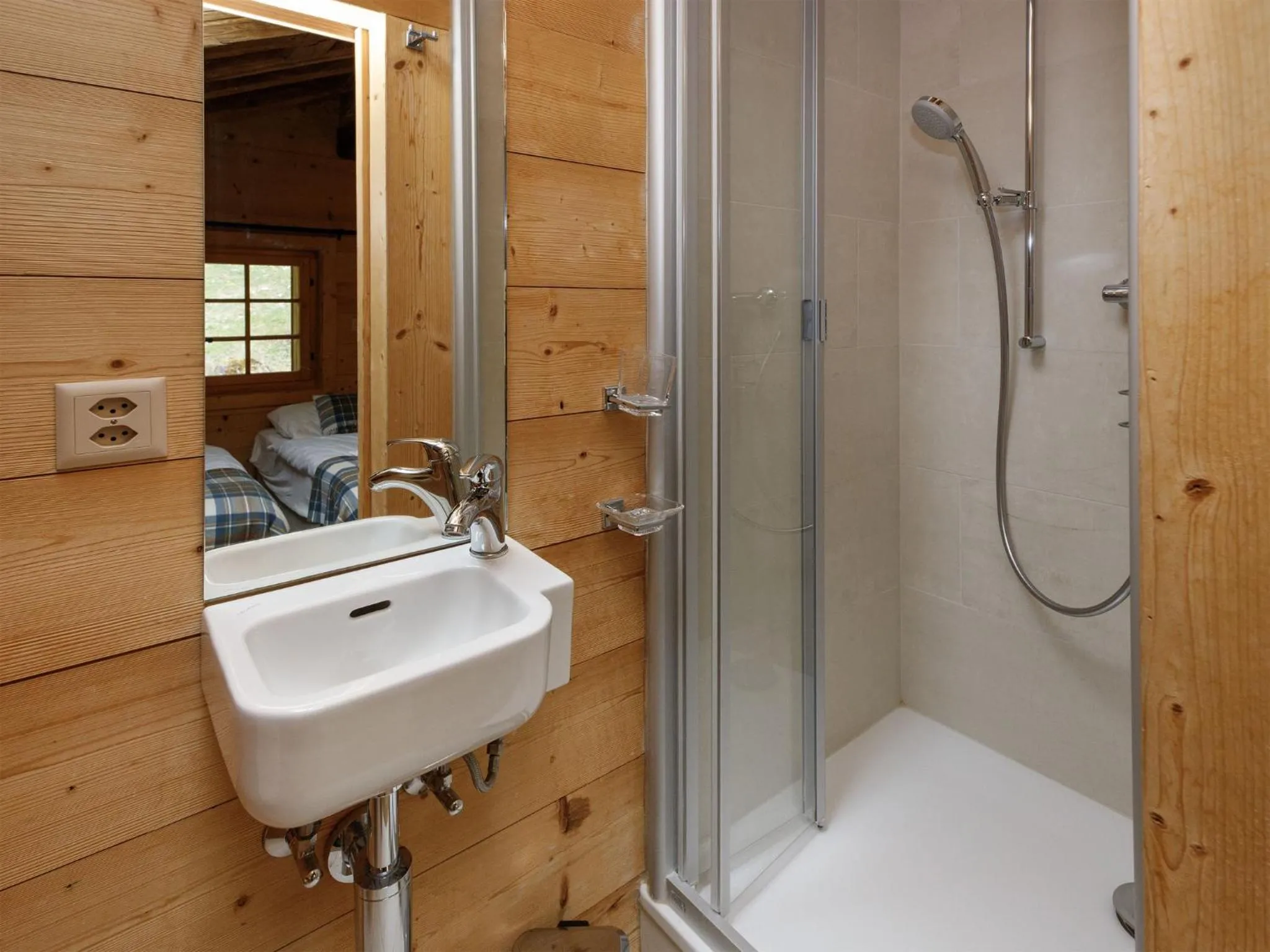 Bathroom in Chalet Saint Piran-1 by Interhome