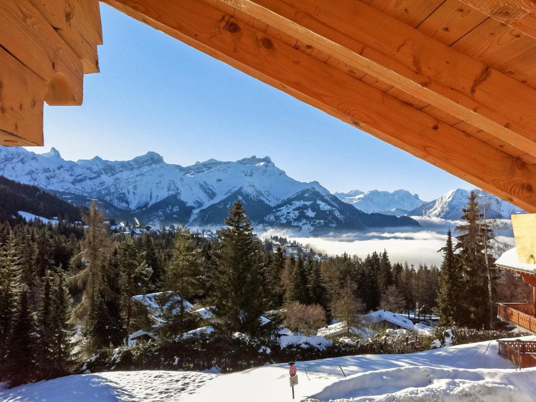 View (from property/room) in Chalet Saint Piran-1 by Interhome