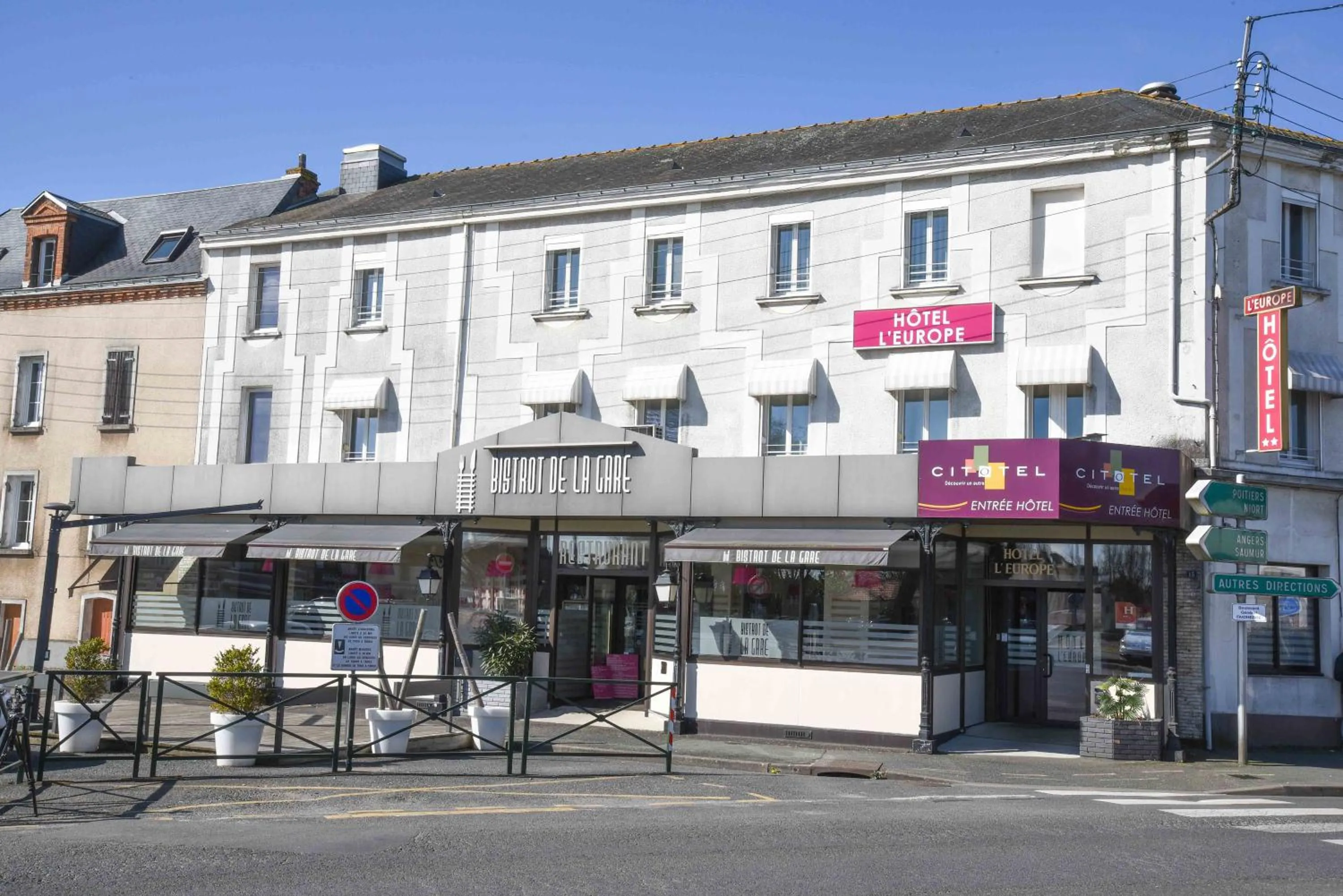 Property building in Cit'Hôtel l'Europe - Cholet Gare