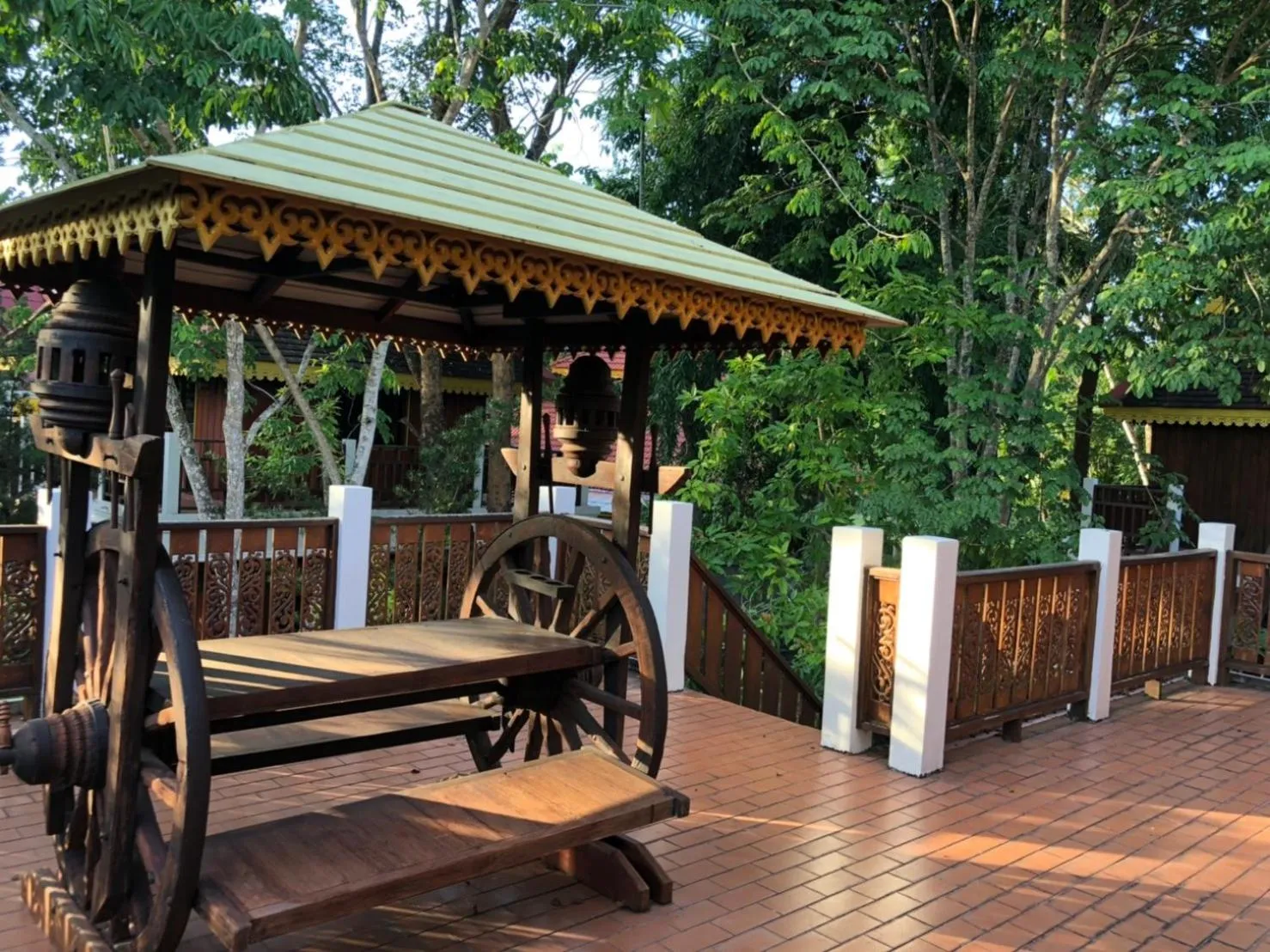 Balcony/Terrace in Hotel Siblanburi Resort
