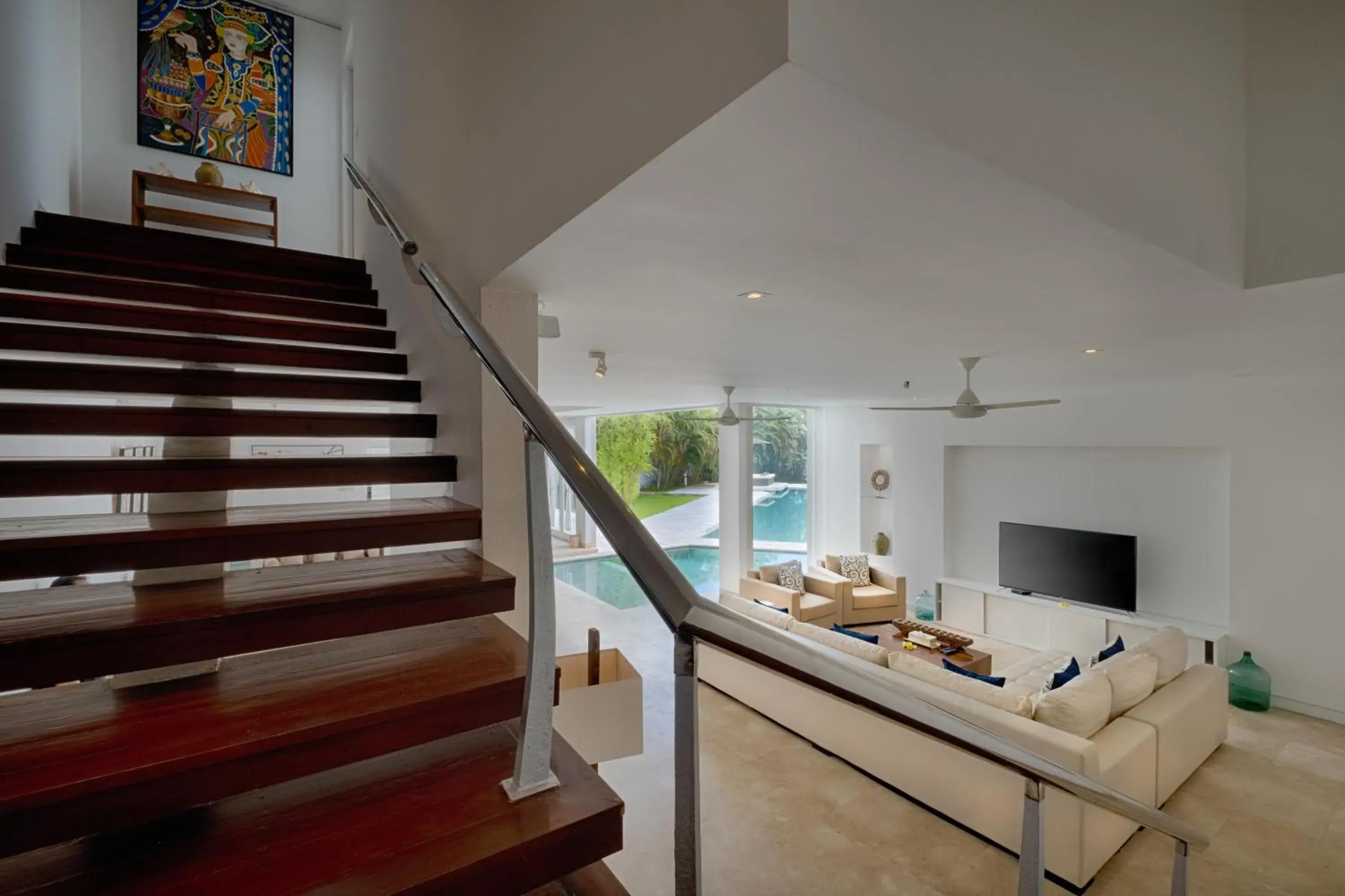 Living room in Canggu Villa by Sanga Sanga Hospitality Living room in Canggu Villa by Sanga Sanga Hospitality