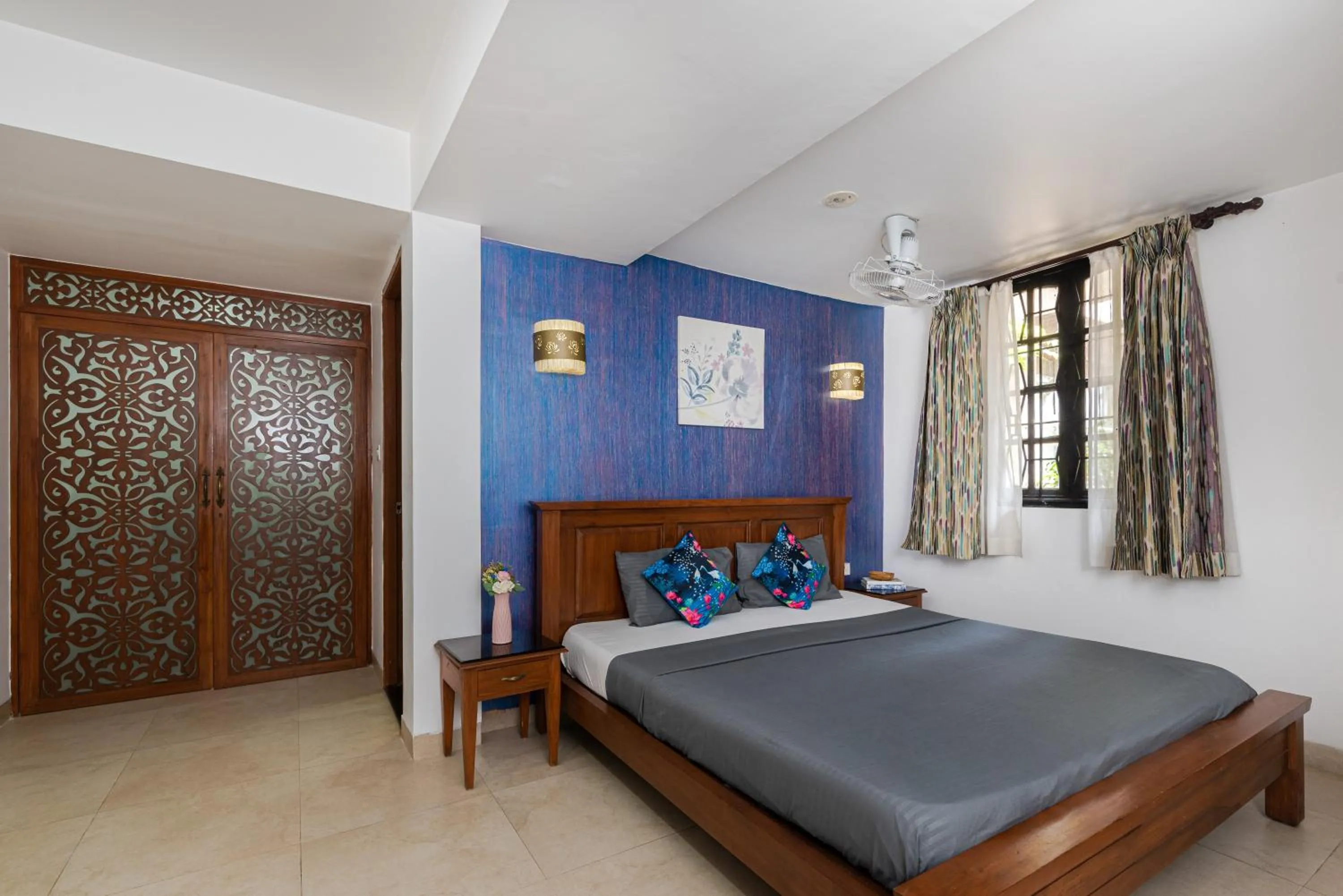 Bedroom, Bed in Villa Calangute Phase 2
