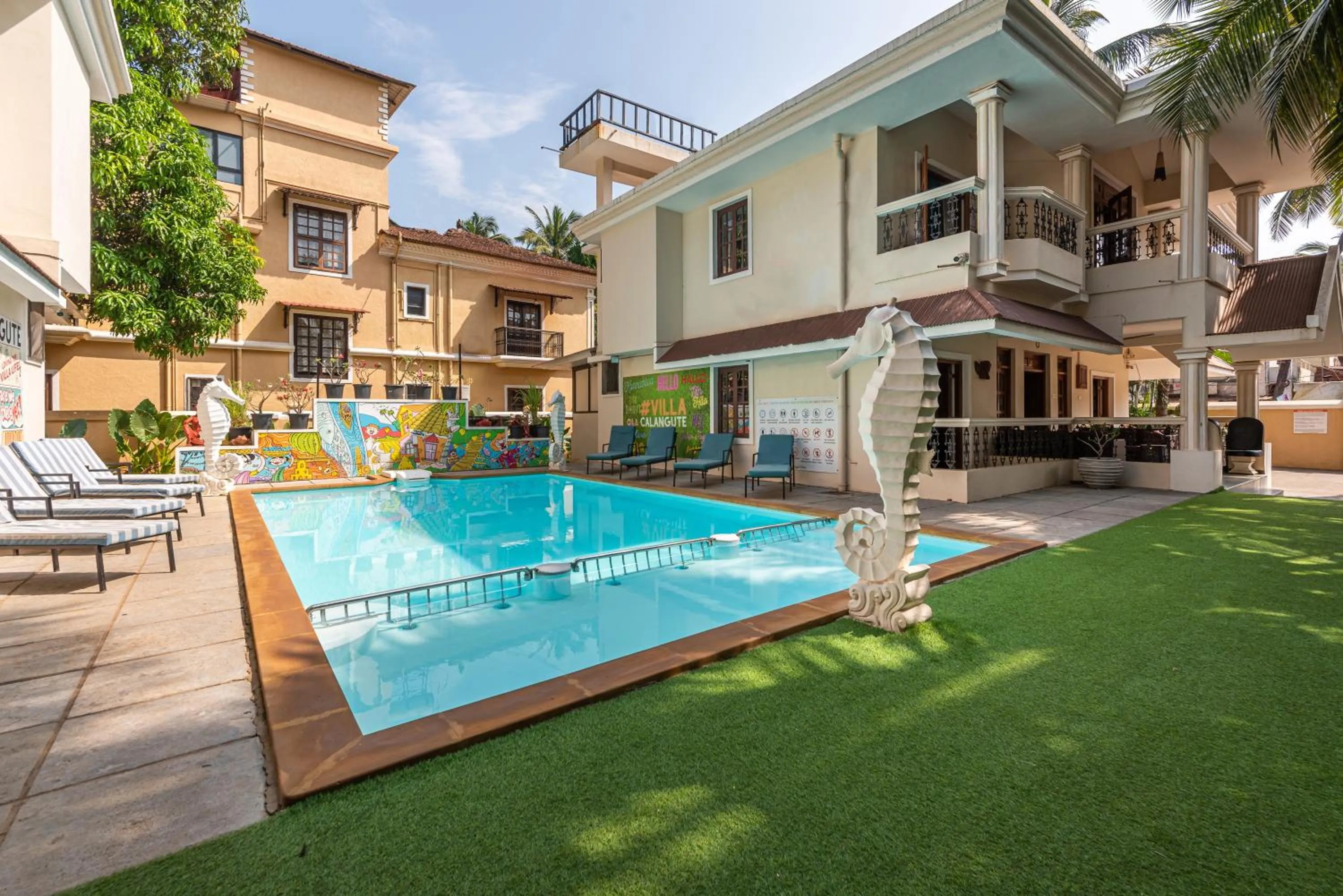Swimming pool in Villa Calangute Phase 2