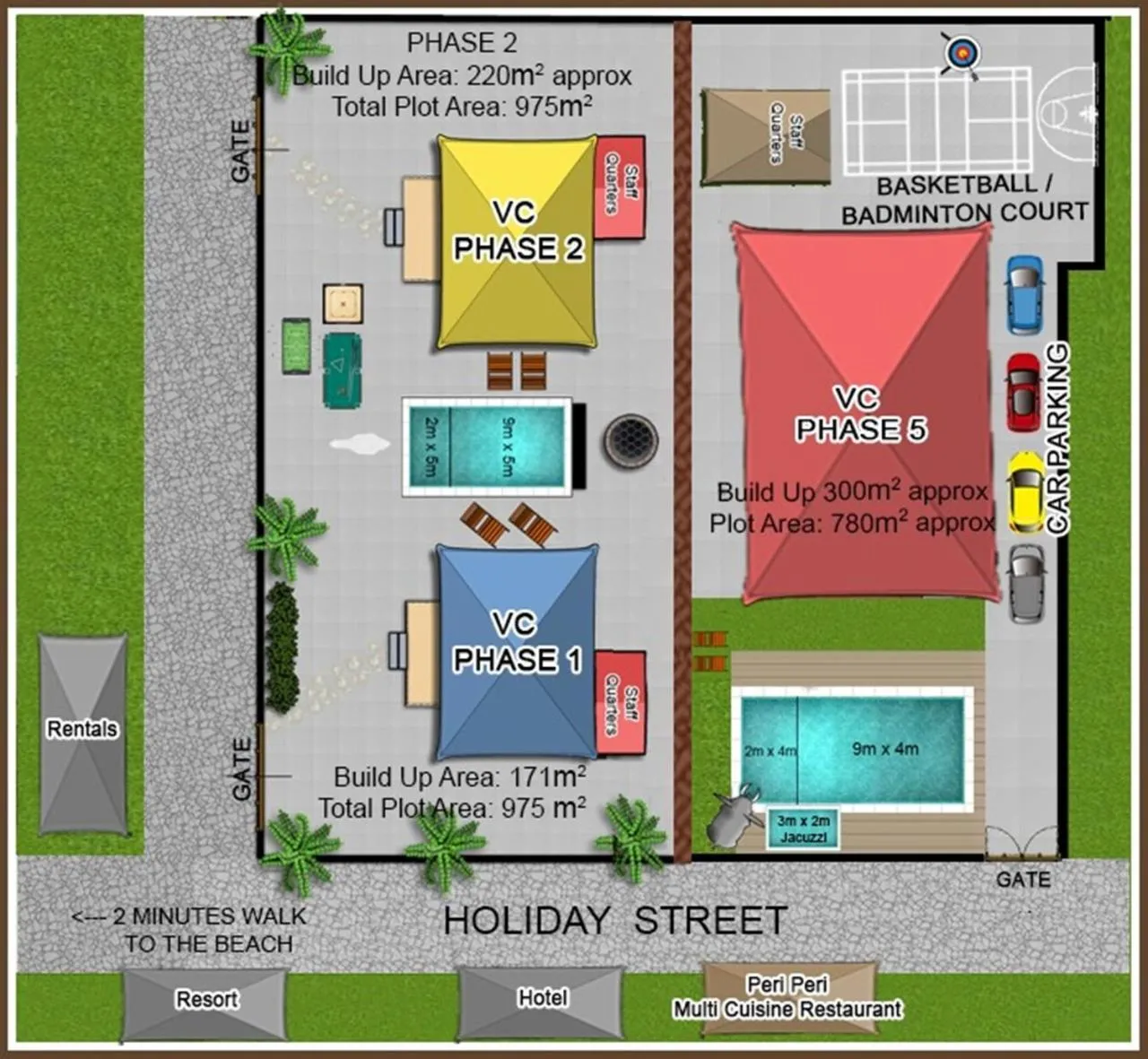 Property building in Villa Calangute Phase 2