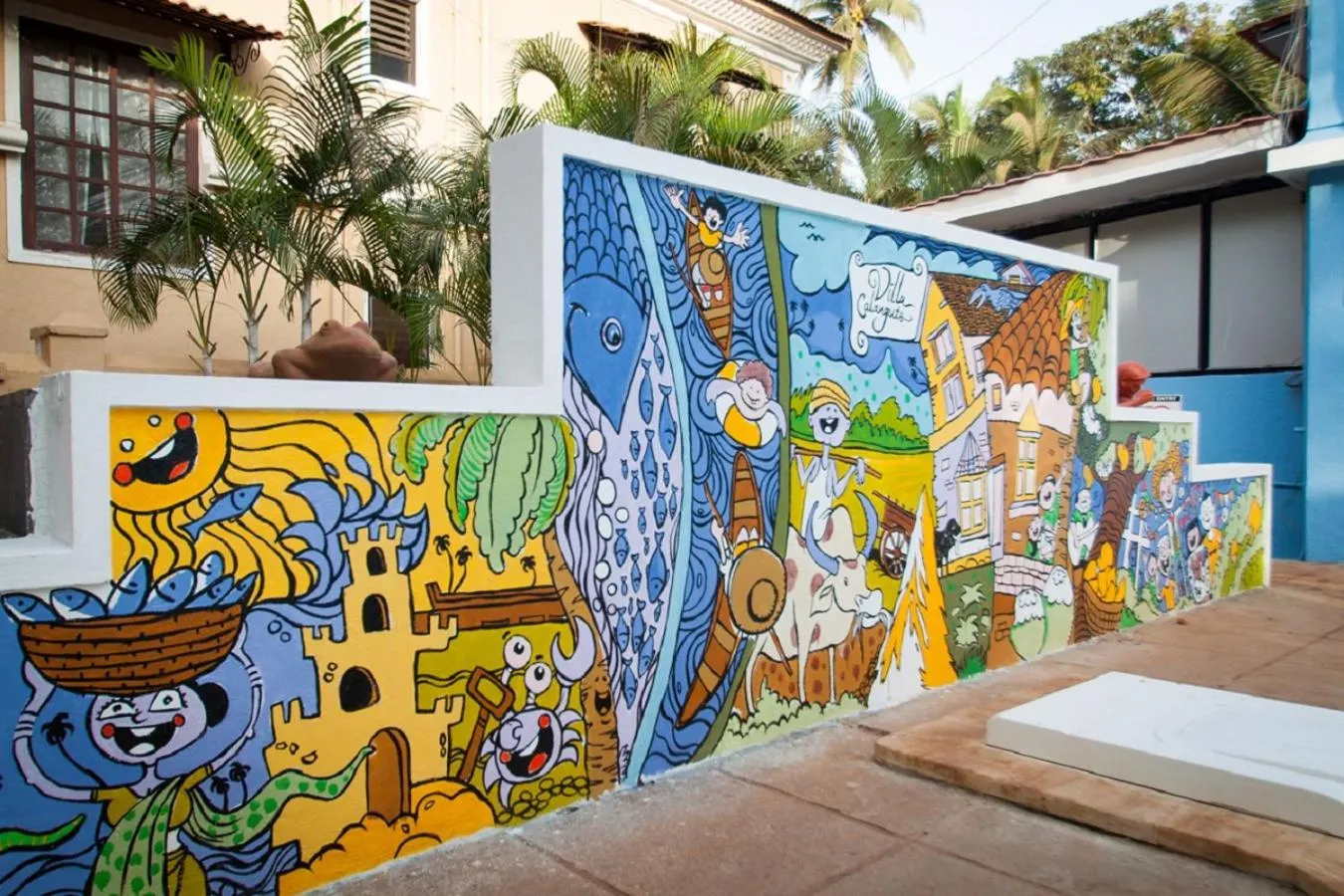 Decorative detail in Villa Calangute Phase 2