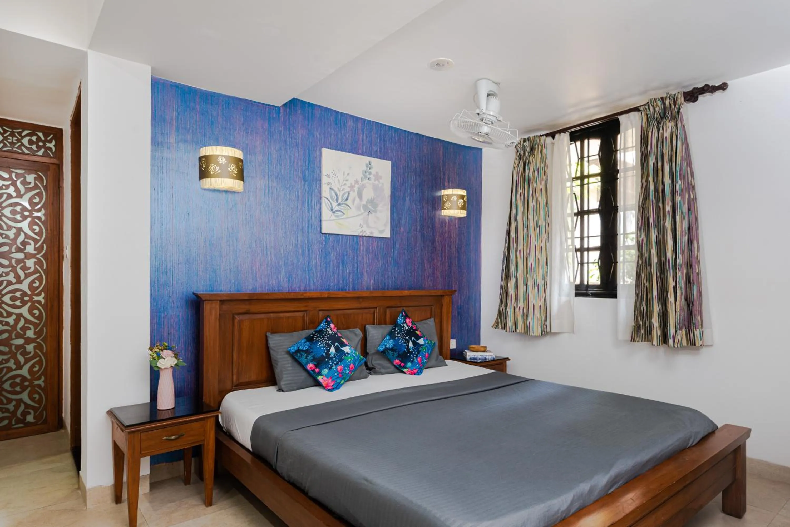 Bedroom, Bed in Villa Calangute Phase 2