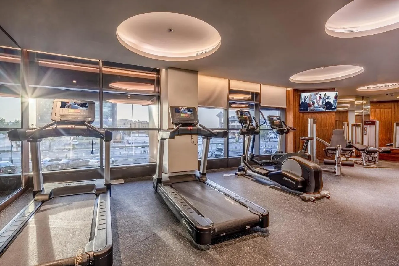 Fitness centre/facilities in Ascott Corniche Al Khobar
