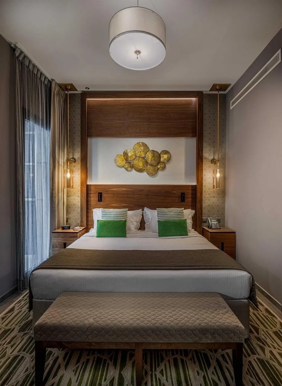 Bedroom, Bed in Ascott Corniche Al Khobar