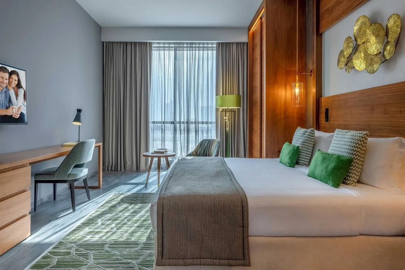 Bedroom, Bed in Ascott Corniche Al Khobar