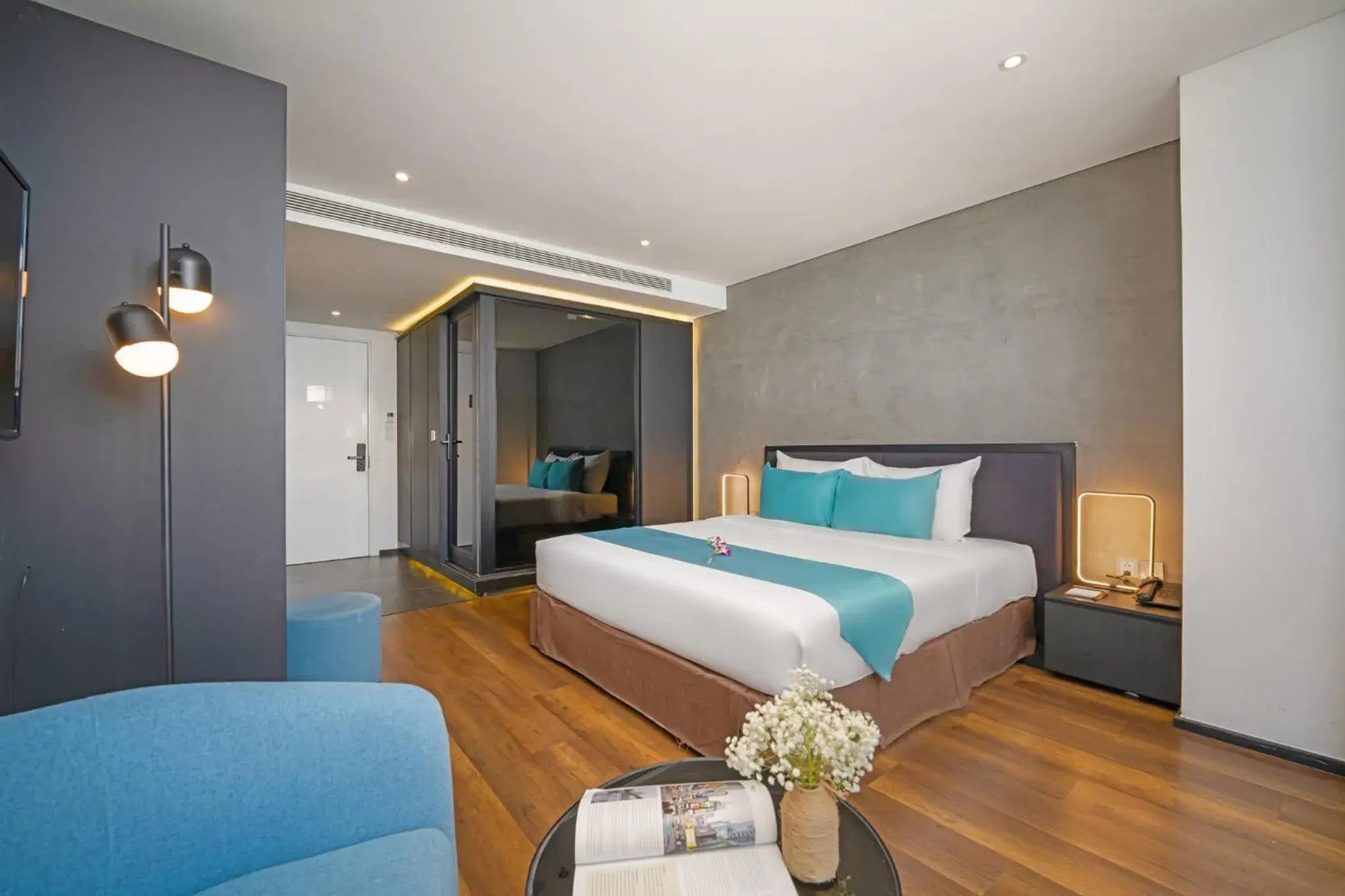 Bed in The Code Hotel & Spa Da Nang - Included Afternoon Tea in Sky Bar Sea View Bed in The Code Hotel & Spa Da Nang - Included Afternoon Tea in Sky Bar Sea View