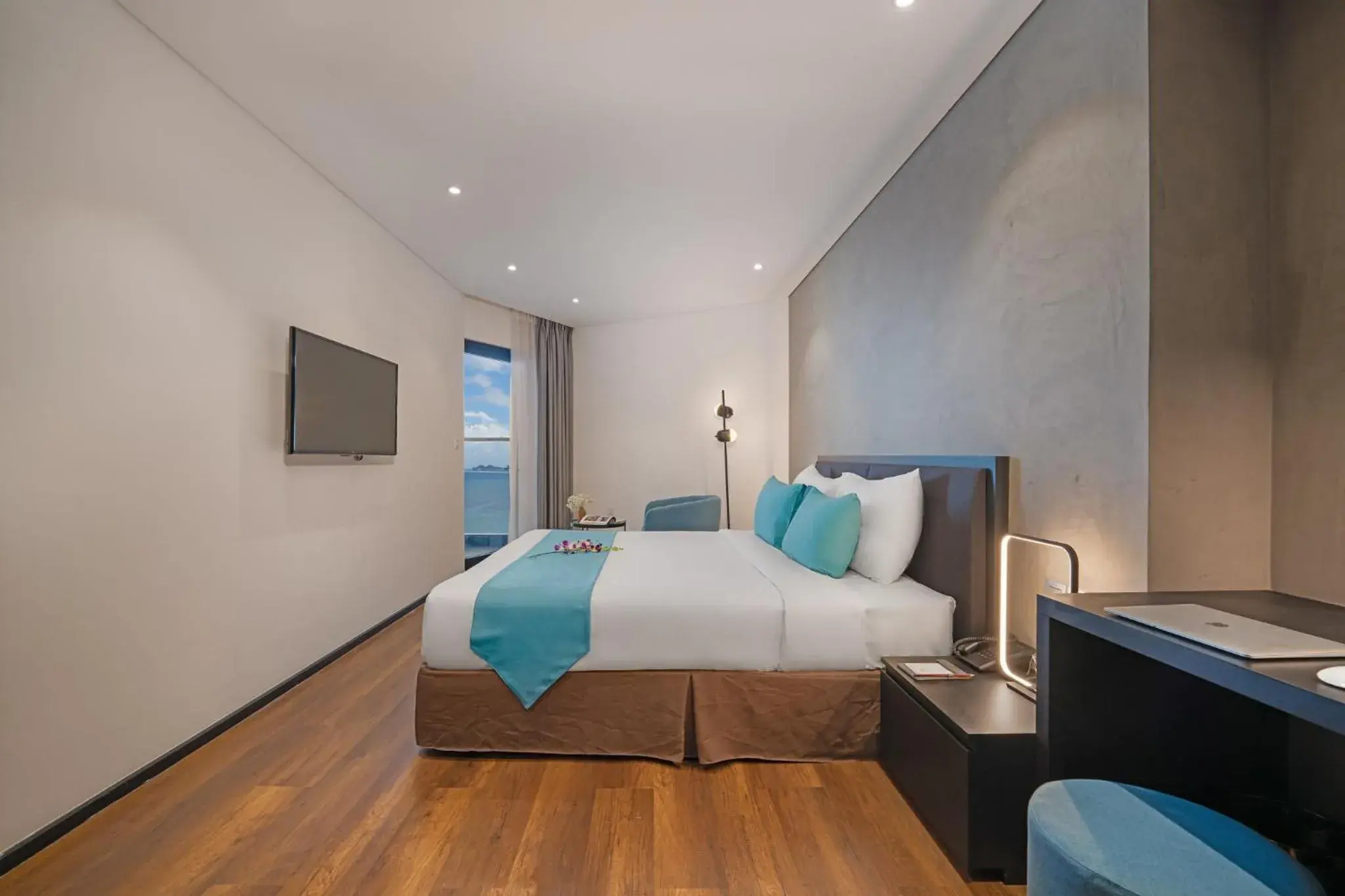 Bed in The Code Hotel & Spa Da Nang - Included Afternoon Tea in Sky Bar Sea View Bed in The Code Hotel & Spa Da Nang - Included Afternoon Tea in Sky Bar Sea View