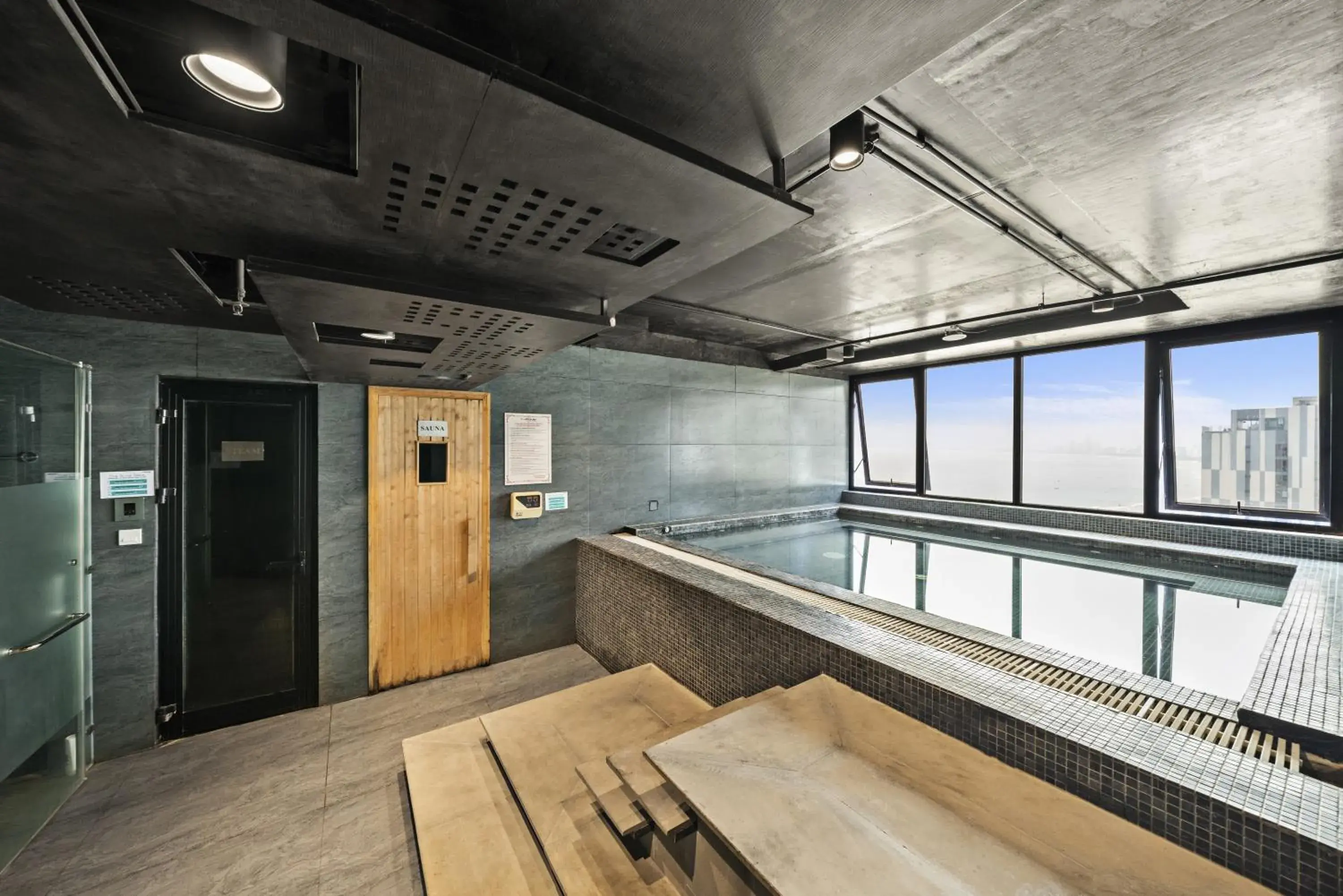 Sauna in The Code Hotel & Spa Da Nang - Included Afternoon Tea in Sky Bar Sea View Sauna in The Code Hotel & Spa Da Nang - Included Afternoon Tea in Sky Bar Sea View