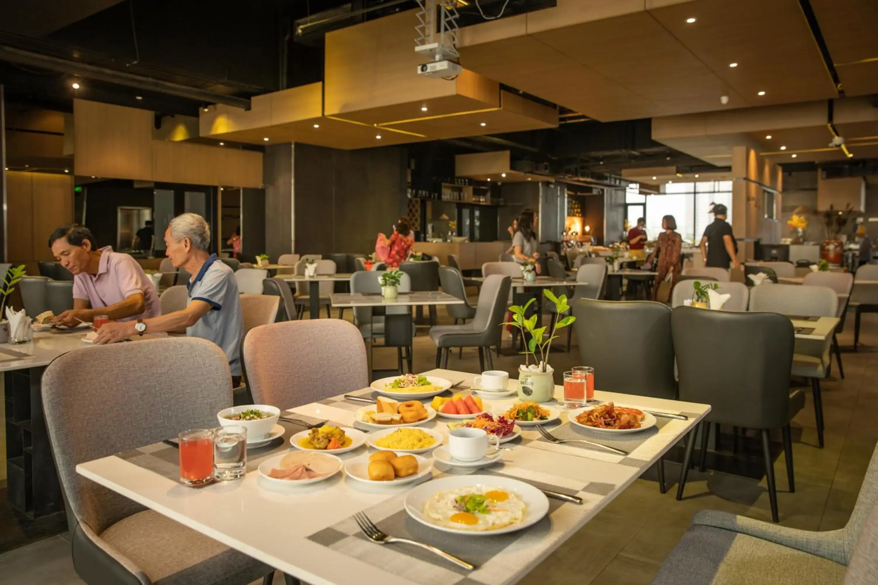 Breakfast in The Code Hotel & Spa Da Nang - Included Afternoon Tea in Sky Bar Sea View Breakfast in The Code Hotel & Spa Da Nang - Included Afternoon Tea in Sky Bar Sea View