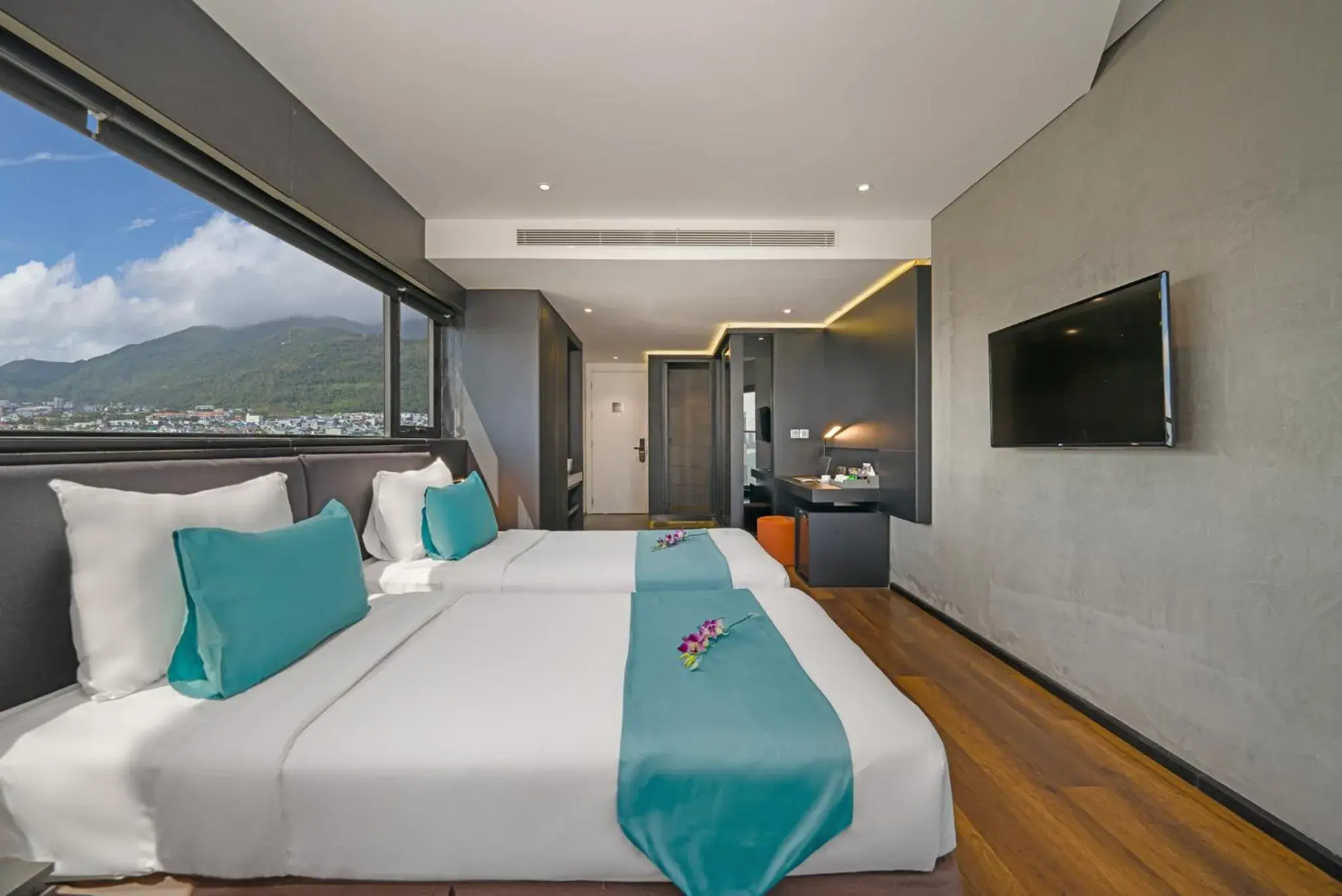 Bed in The Code Hotel & Spa Da Nang - Included Afternoon Tea in Sky Bar Sea View Bed in The Code Hotel & Spa Da Nang - Included Afternoon Tea in Sky Bar Sea View
