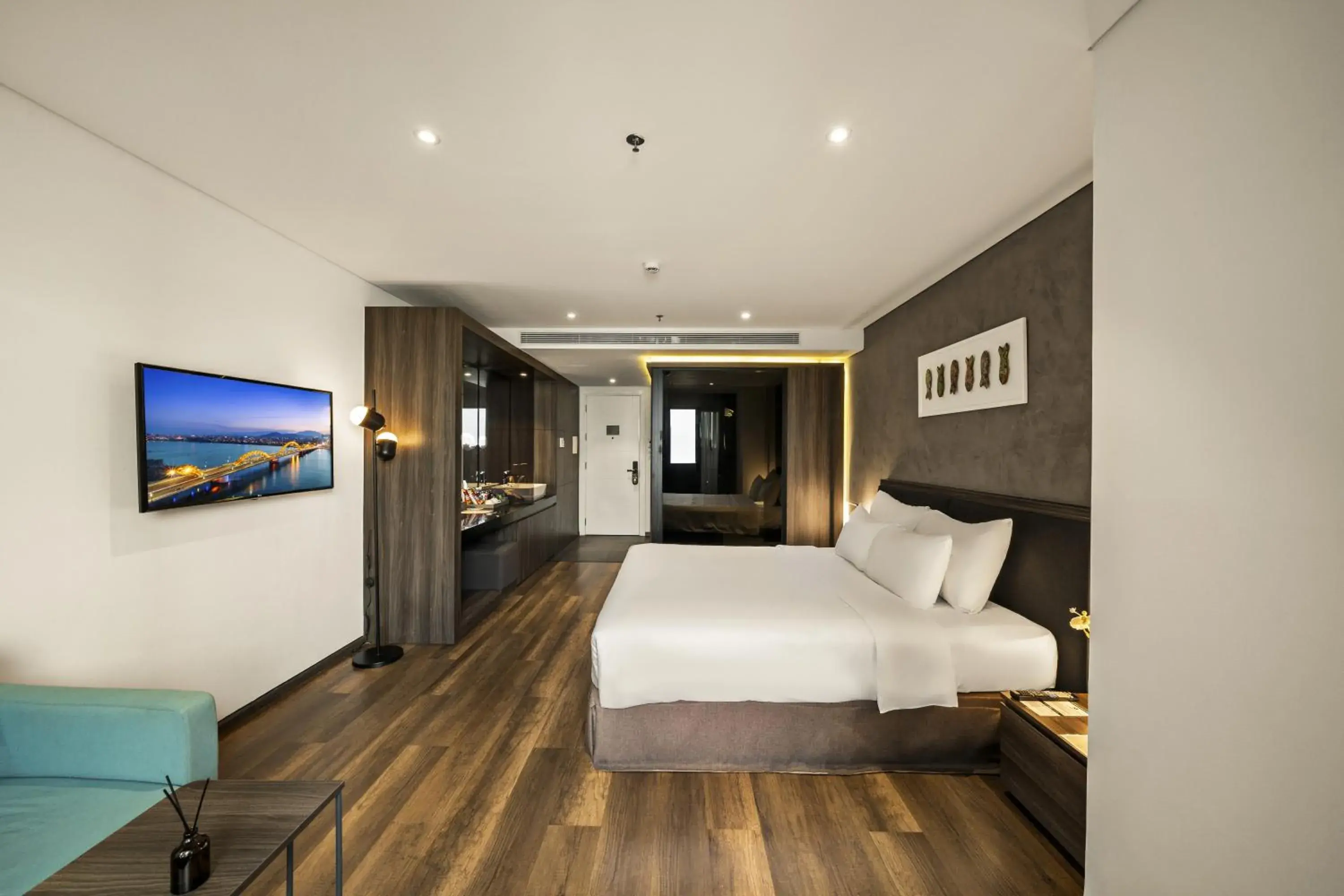 Area and facilities, Bed in The Code Hotel & Spa Da Nang - Included Afternoon Tea in Sky Bar Sea View Area and facilities, Bed in The Code Hotel & Spa Da Nang - Included Afternoon Tea in Sky Bar Sea View