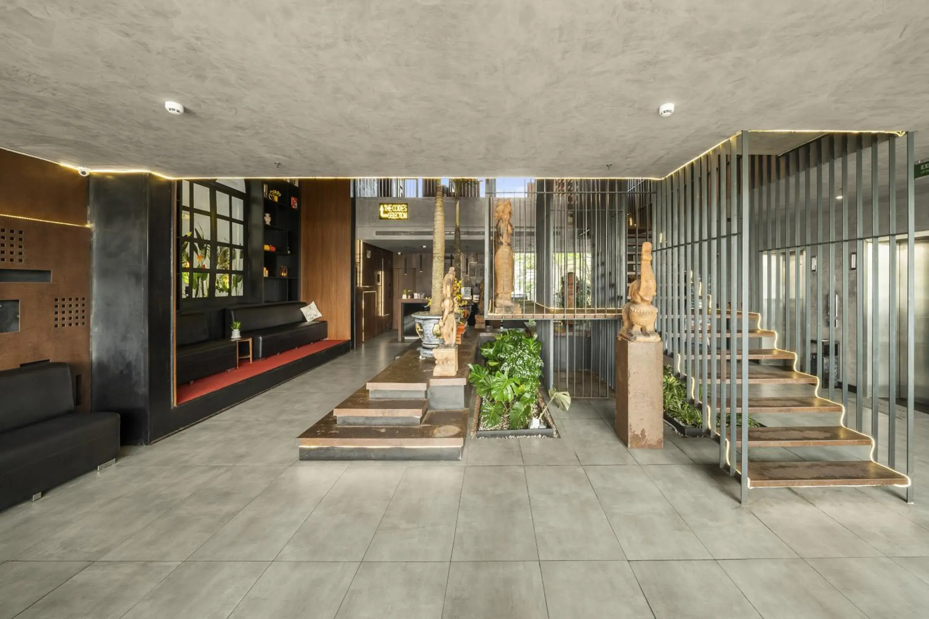 Lobby or reception in The Code Hotel & Spa Da Nang - Included Afternoon Tea in Sky Bar Sea View Lobby or reception in The Code Hotel & Spa Da Nang - Included Afternoon Tea in Sky Bar Sea View