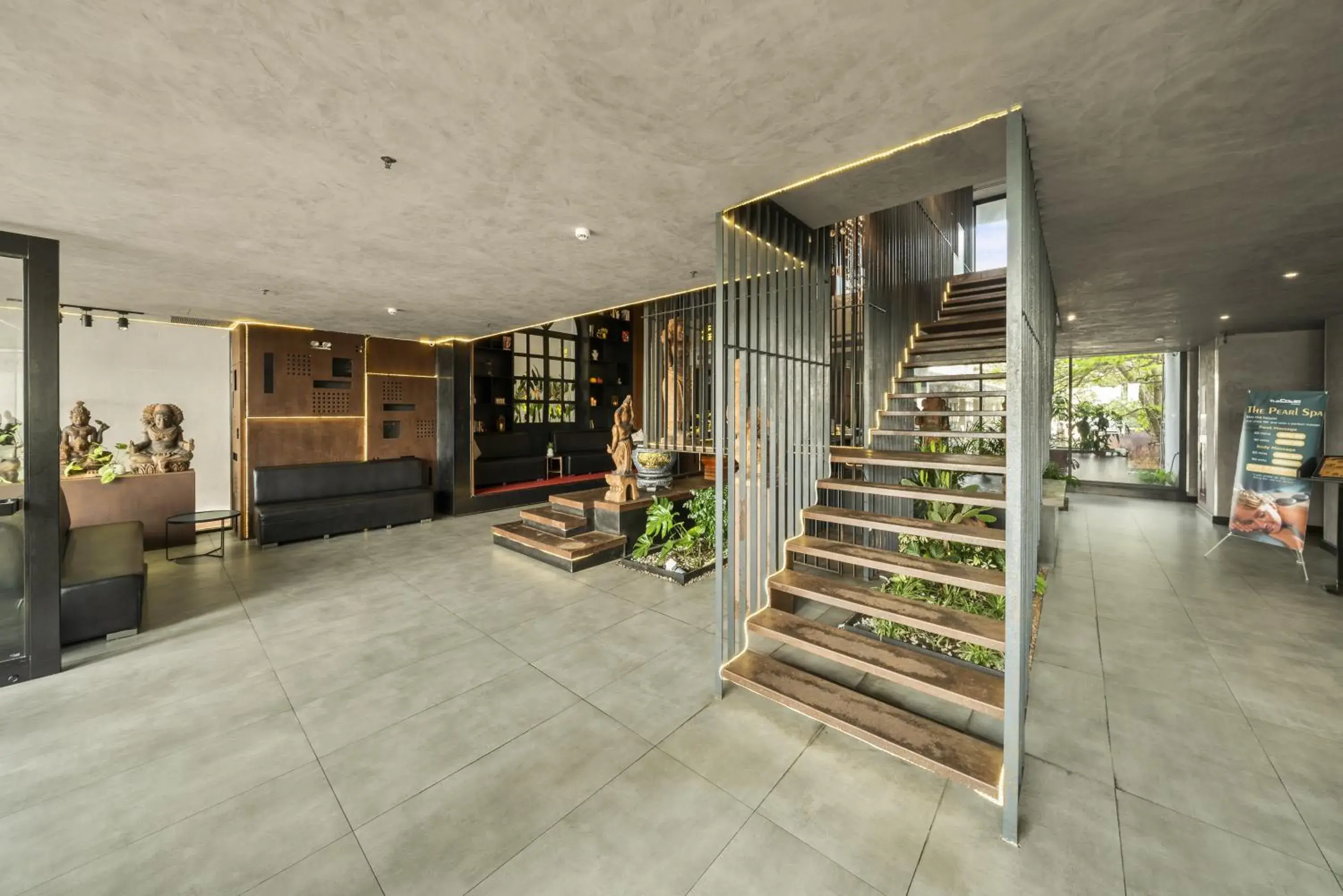Lobby or reception in The Code Hotel & Spa Da Nang - Included Afternoon Tea in Sky Bar Sea View Lobby or reception in The Code Hotel & Spa Da Nang - Included Afternoon Tea in Sky Bar Sea View