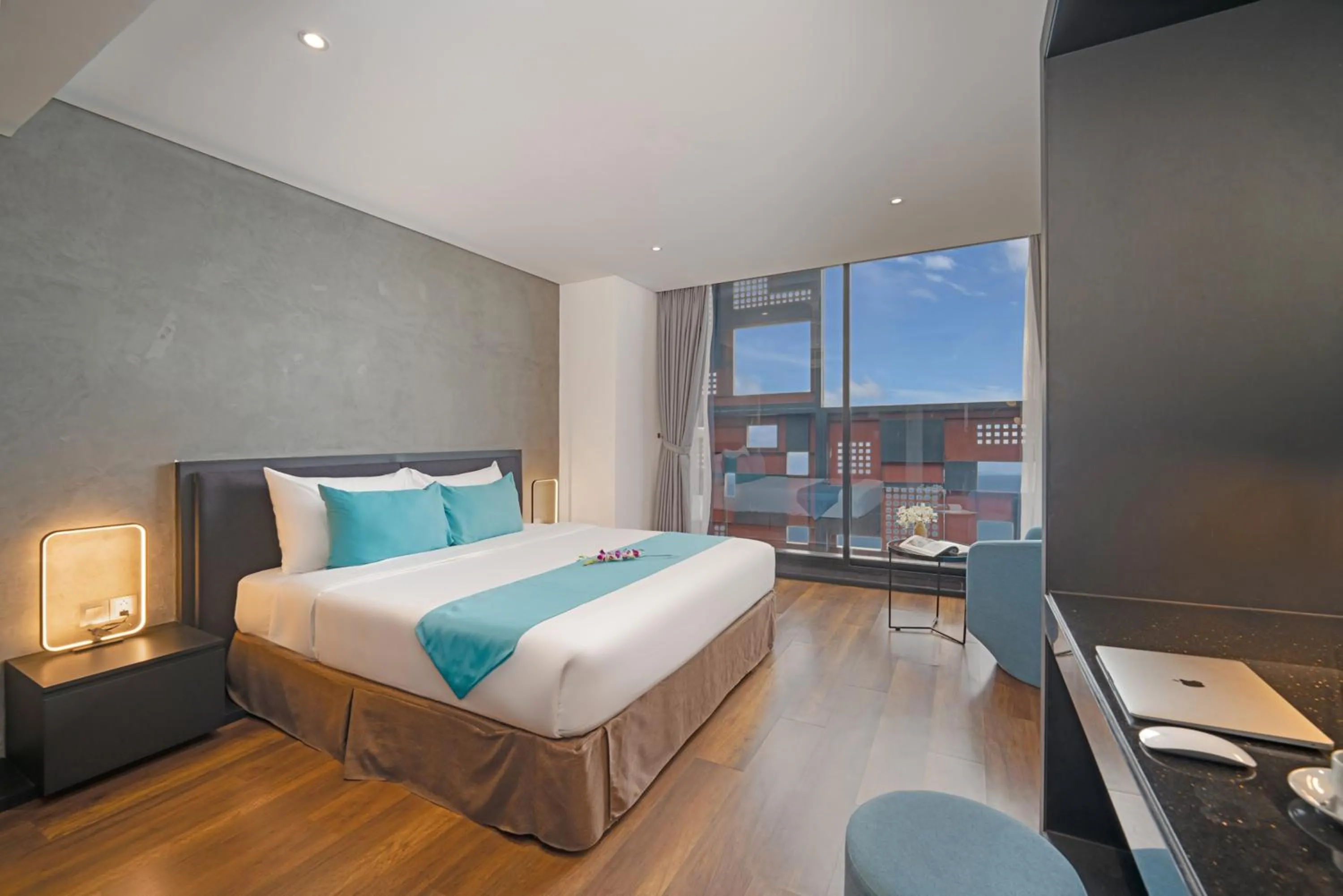 Bedroom, Bed in The Code Hotel & Spa Da Nang - Complimentary Daily Afternoon Tea in Sky Bar