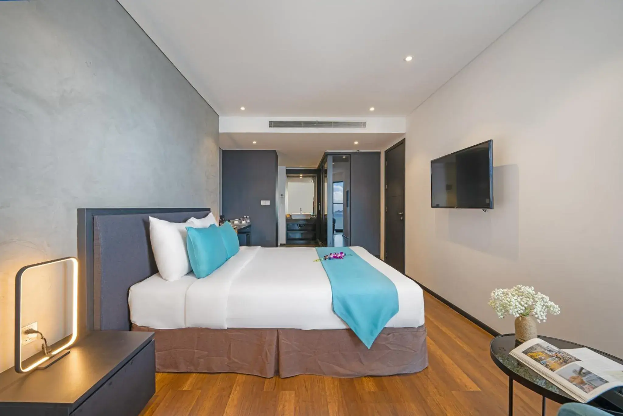 Bed in The Code Hotel & Spa Da Nang - Included Afternoon Tea in Sky Bar Sea View Bed in The Code Hotel & Spa Da Nang - Included Afternoon Tea in Sky Bar Sea View