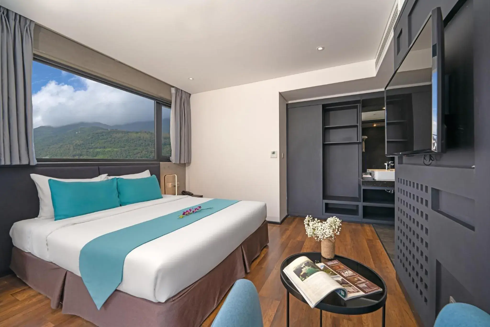 Bed in The Code Hotel & Spa Da Nang - Included Afternoon Tea in Sky Bar Sea View Bed in The Code Hotel & Spa Da Nang - Included Afternoon Tea in Sky Bar Sea View