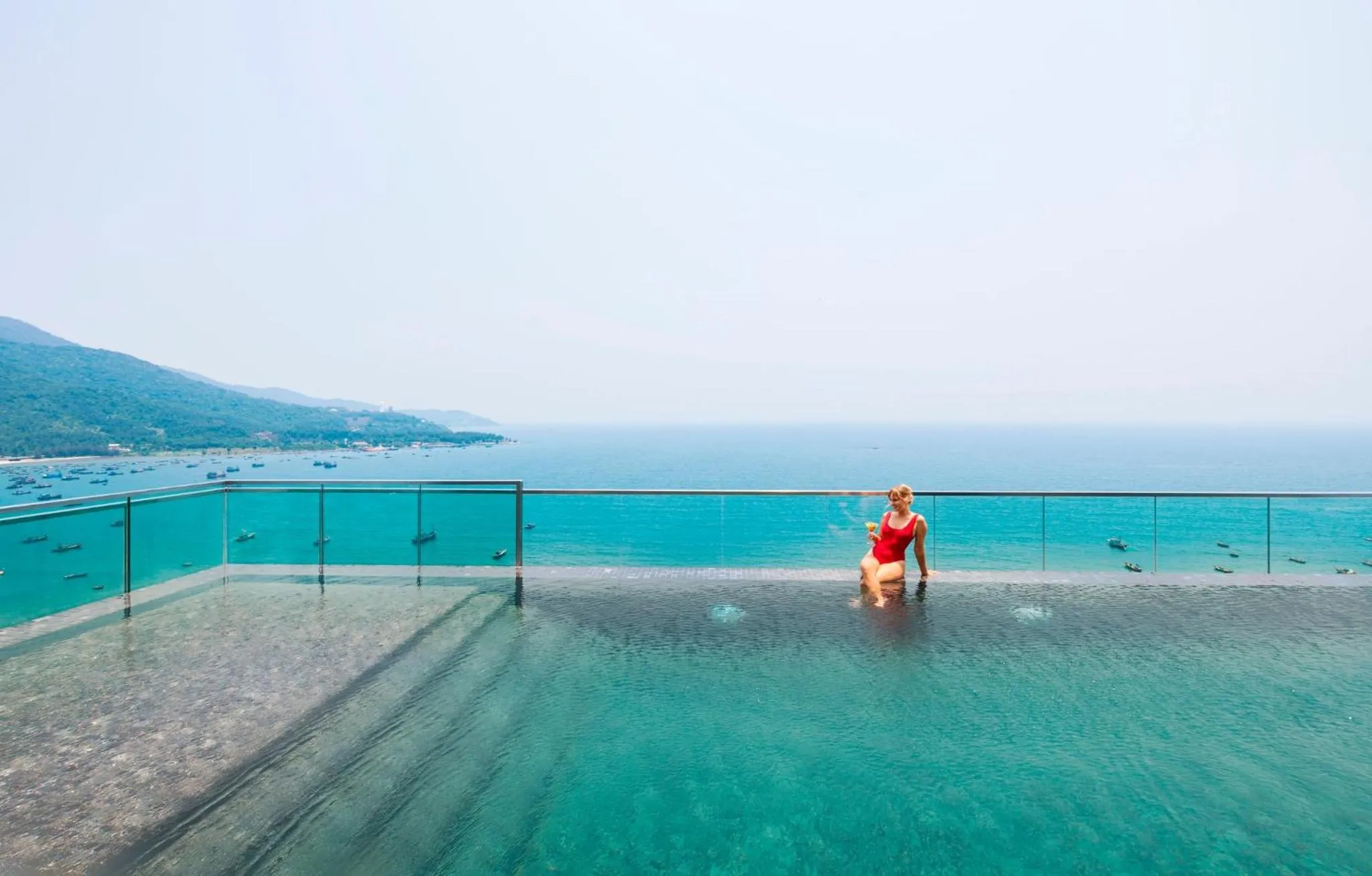 Swimming pool in The Code Hotel & Spa Da Nang - Complimentary Daily Afternoon Tea in Sky Bar