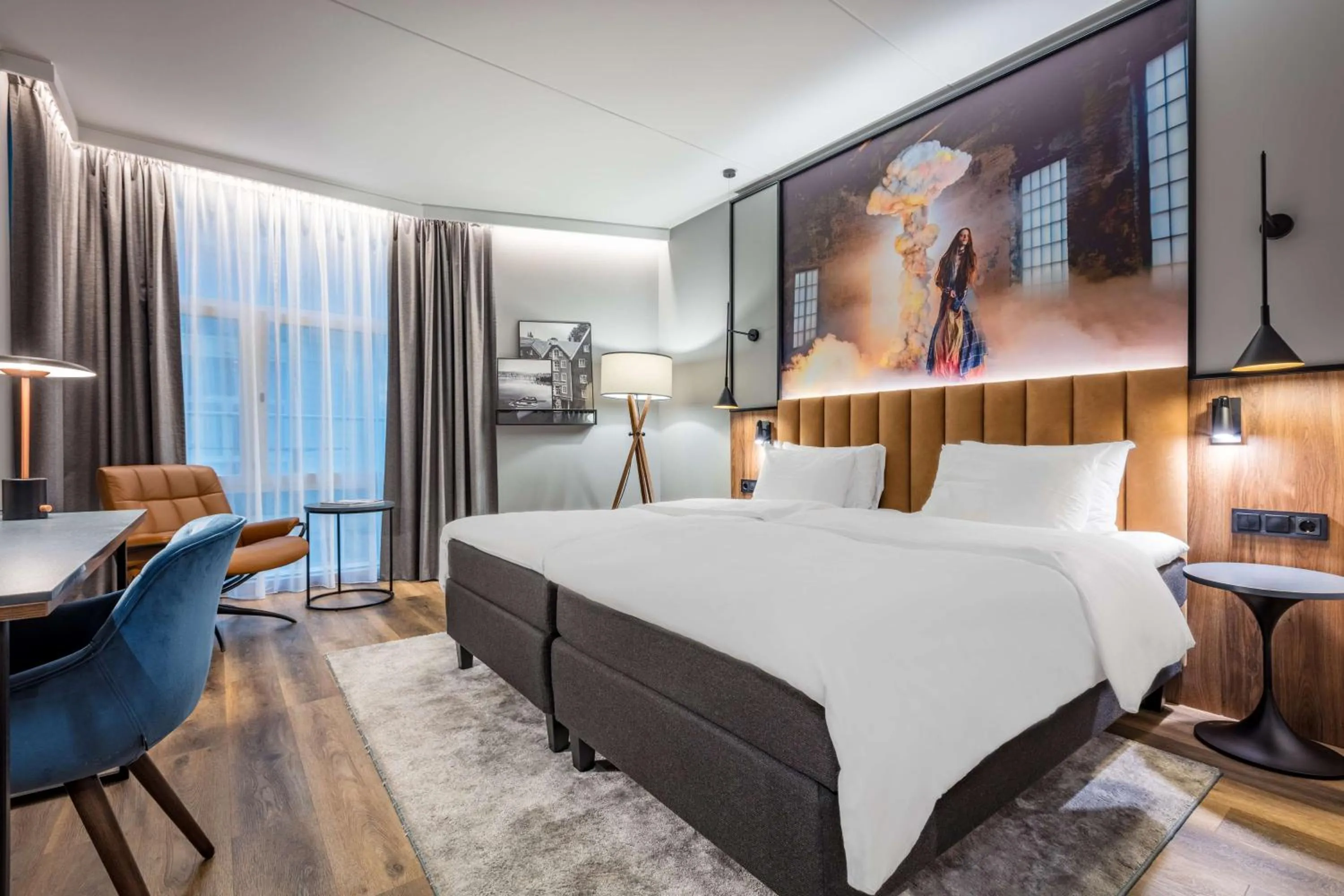 Bedroom, Bed in Radisson Blu Royal Garden Hotel, Trondheim