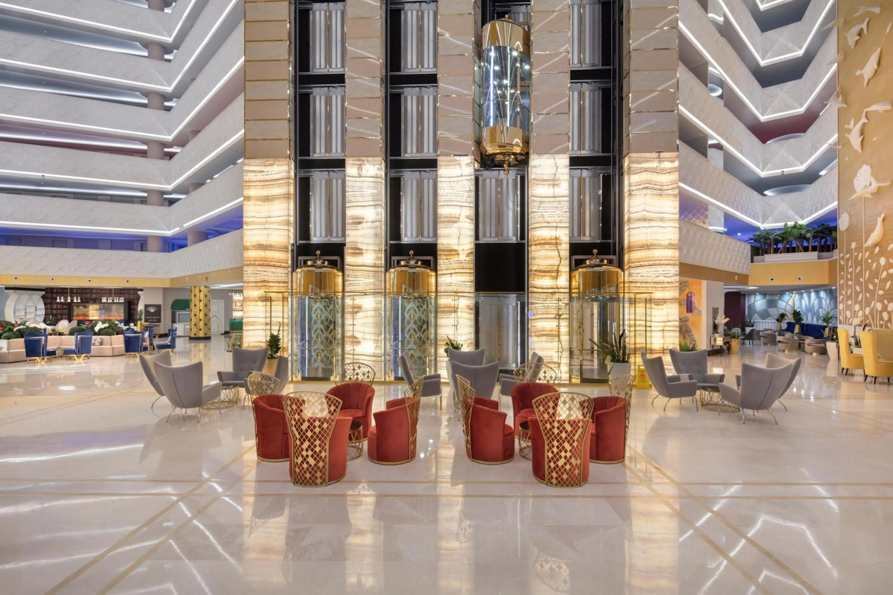 Lobby or reception in Granada Luxury Beach-Ultra All Inclusive