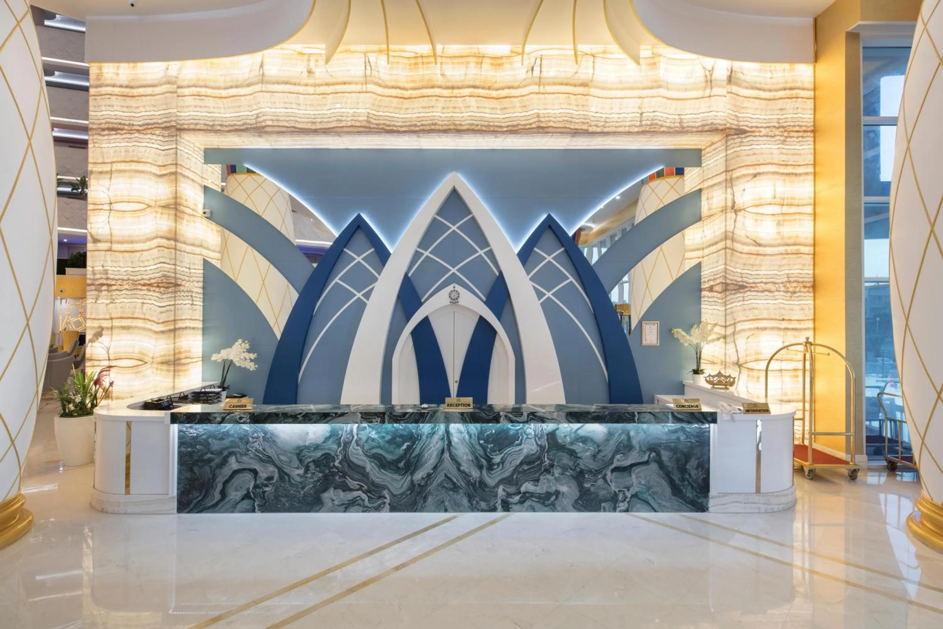 Lobby or reception in Granada Luxury Beach-Ultra All Inclusive