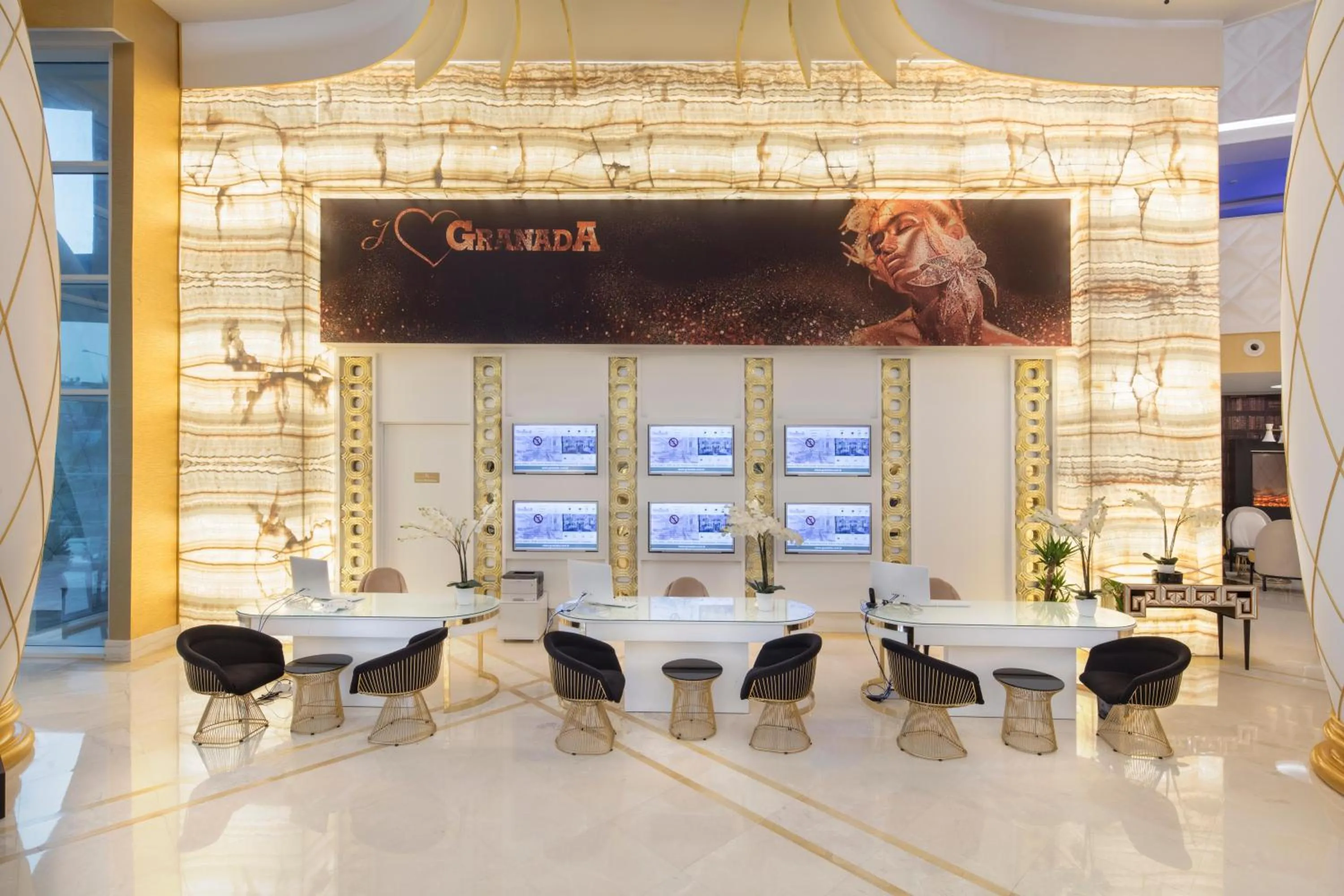 Lobby or reception in Granada Luxury Beach-Ultra All Inclusive