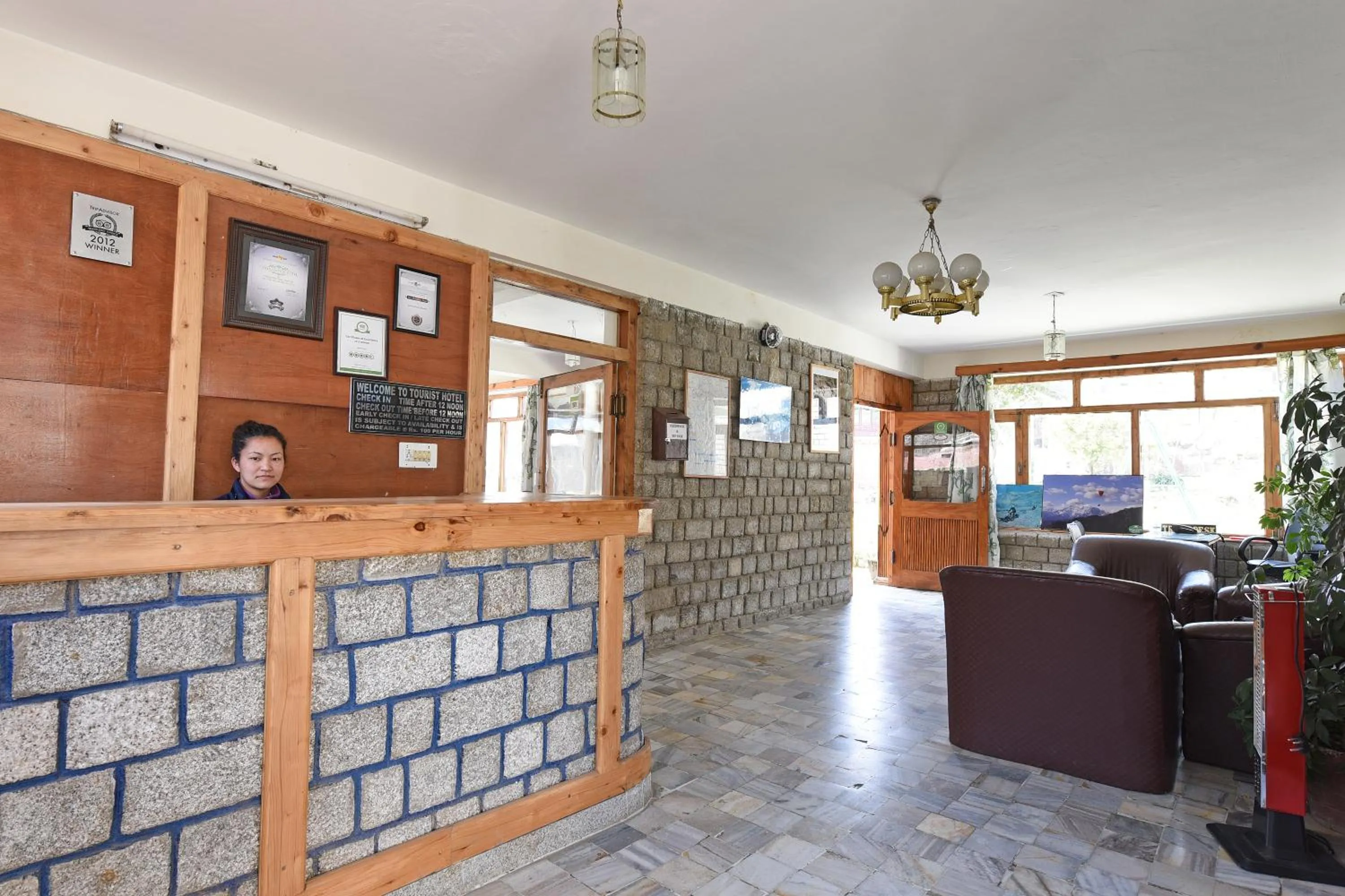 People in Tourist Hotel 10 minutes walking distance from the mall