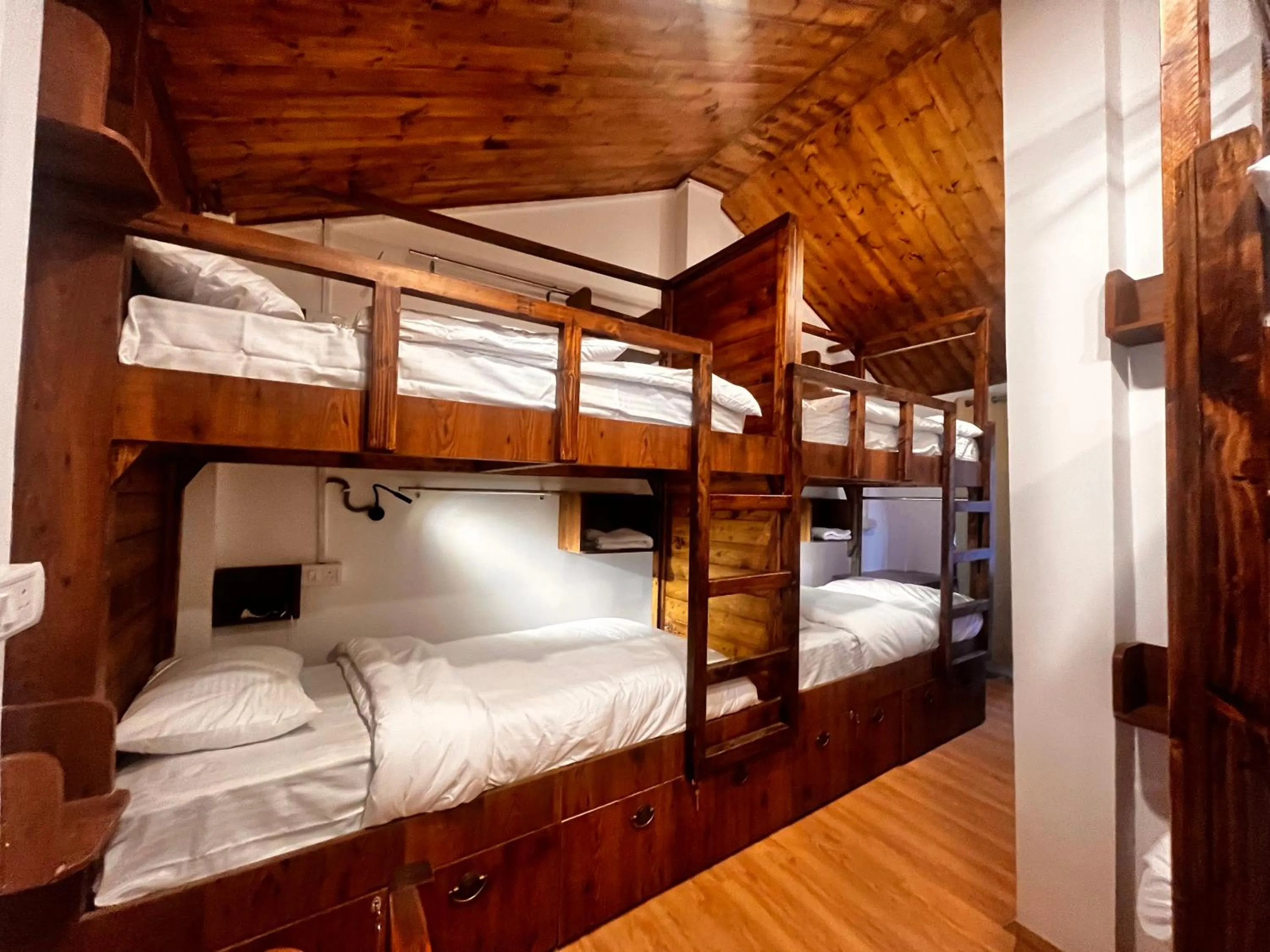 Photo of the whole room, Bed in Tourist Hotel 10 minutes walking distance from the mall