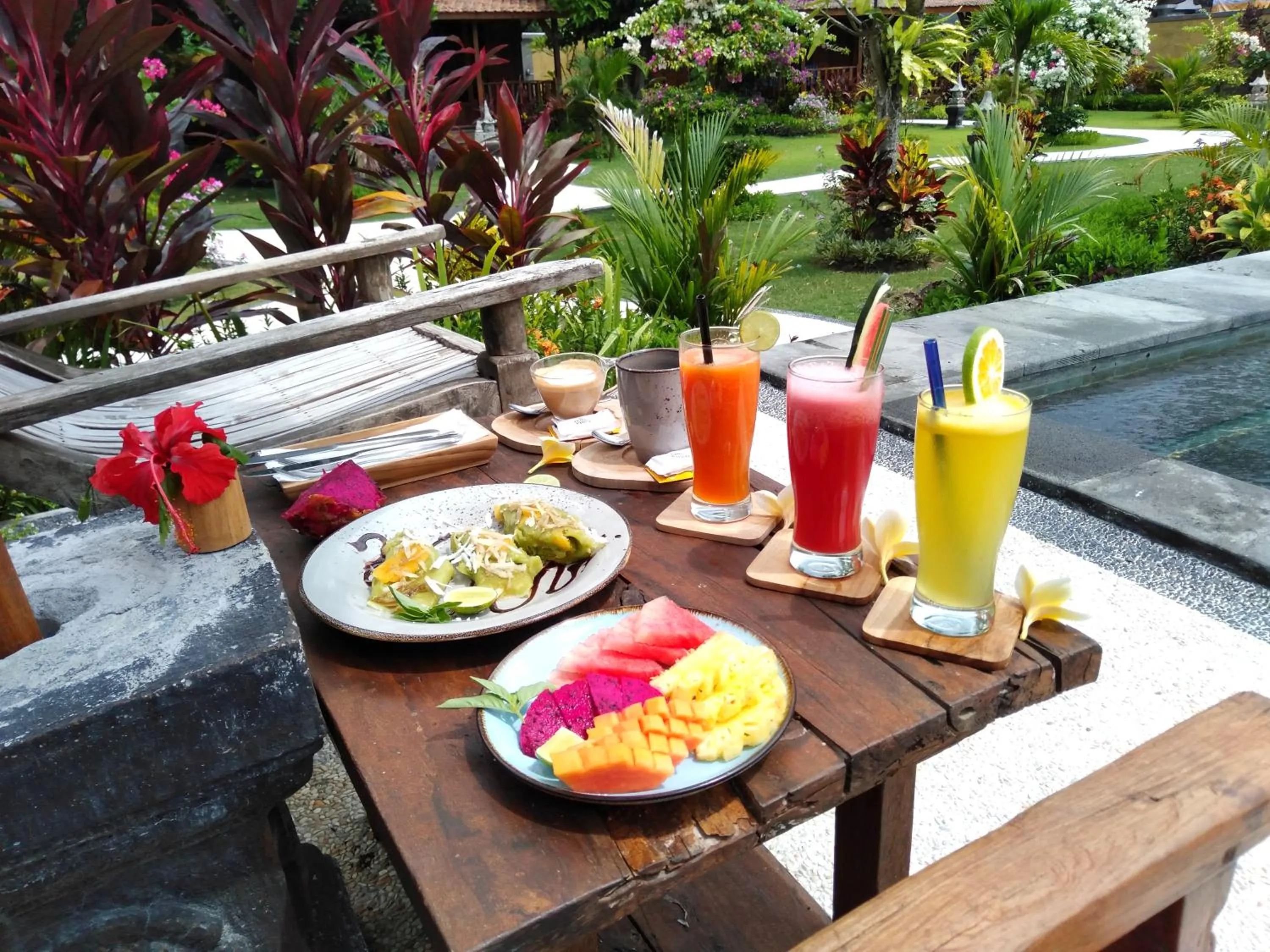 Breakfast in Kubu Kangin Resort