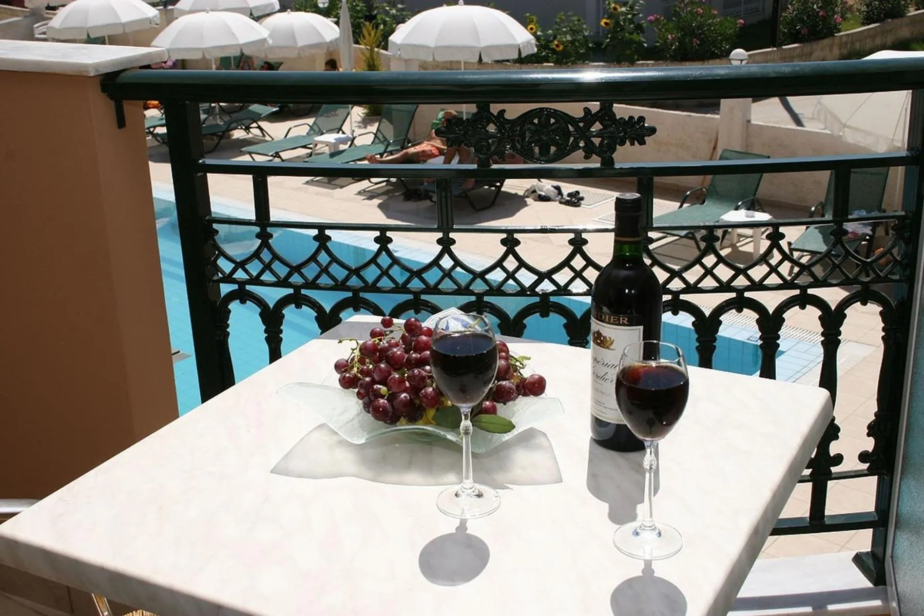 Balcony/Terrace in Timos Hotel