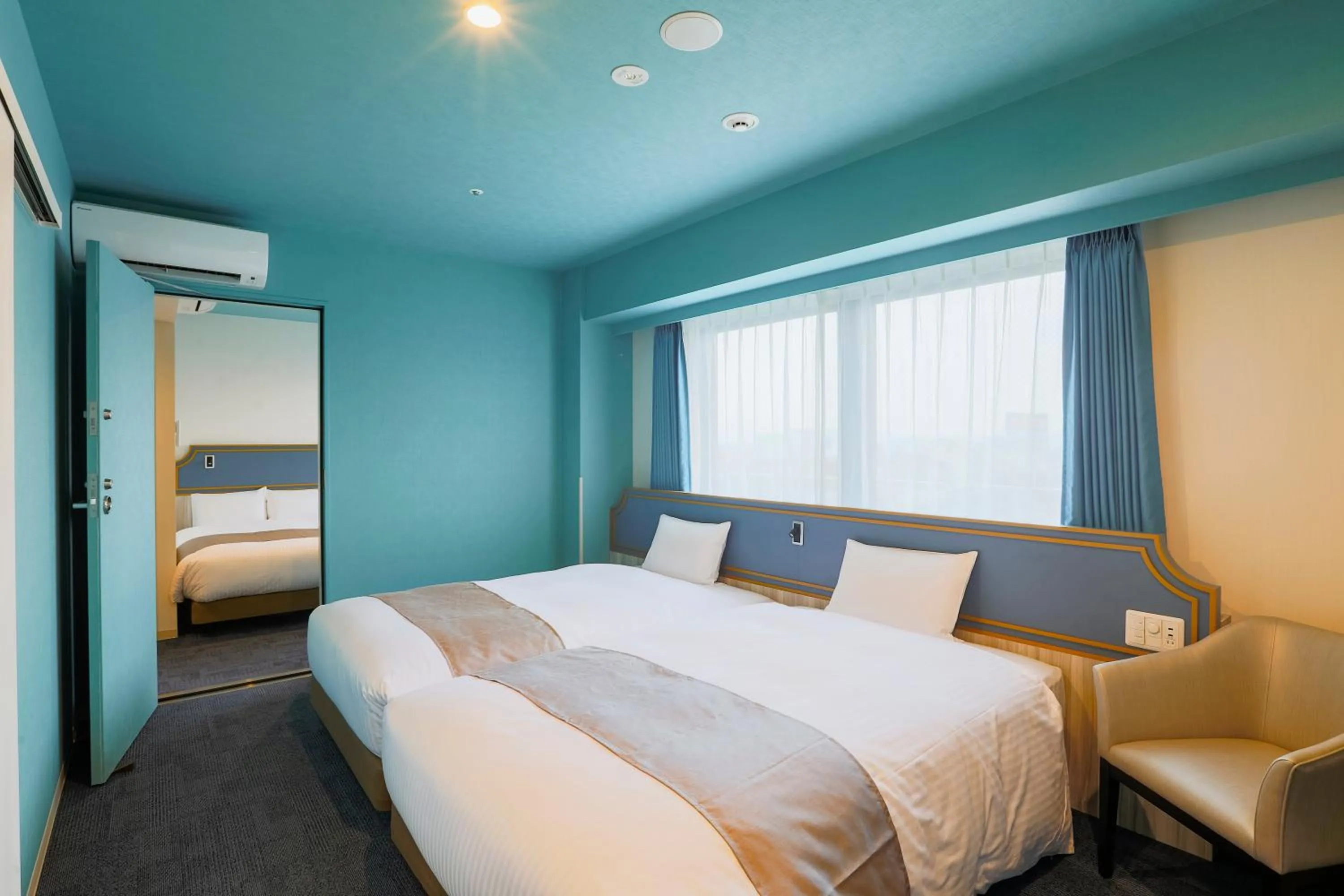 Bed in Hotel Wing International Select Kumamoto