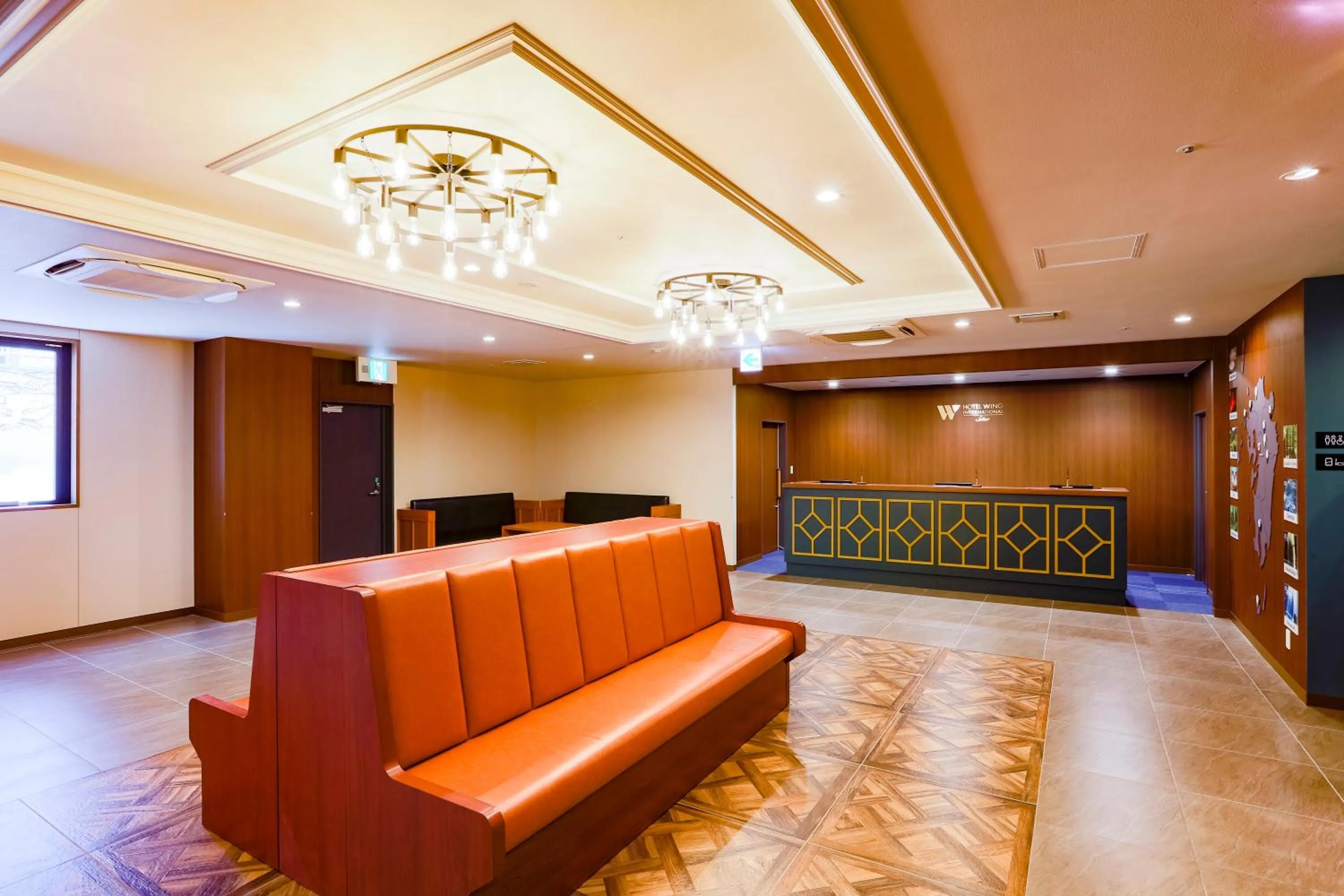 Lobby or reception in Hotel Wing International Select Kumamoto